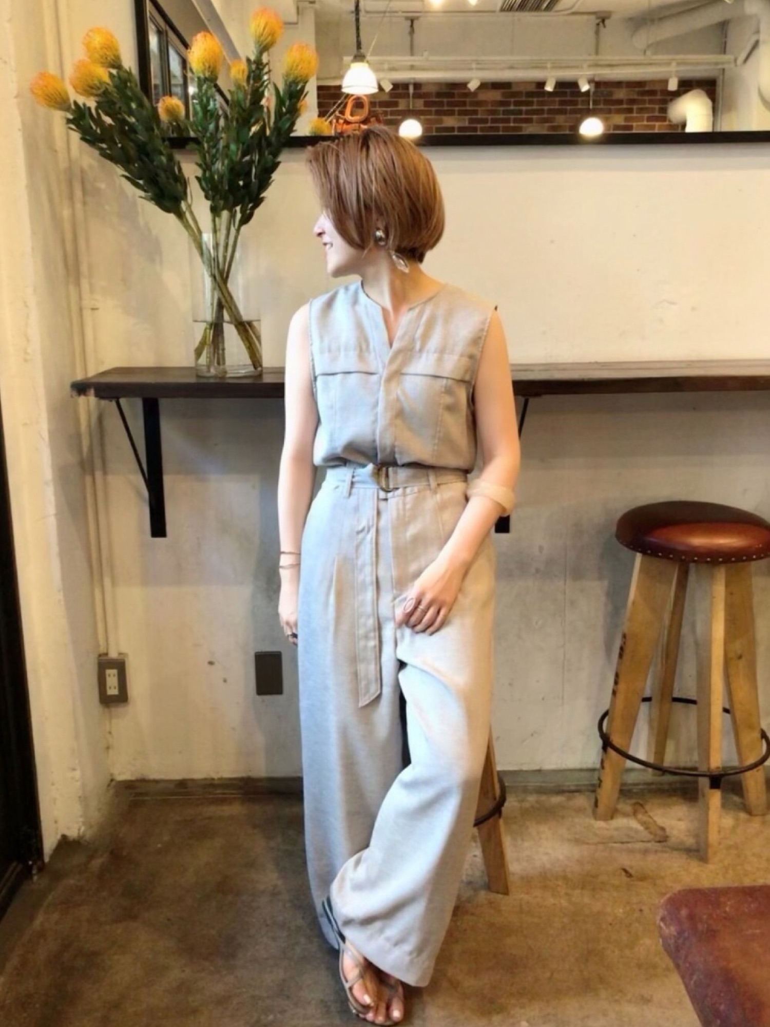 NOMBRE IMPAIR（ノンブルアンペール）の「平織ドライポリエステル
