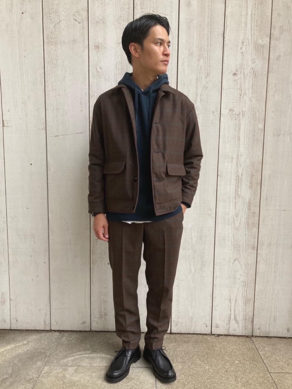 グリーンレーベルリラクシング OTL CM TW カルゼ 中綿 ブルゾン L green label relaxing（グリーンレーベルリラクシング）の「OTL