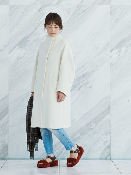 DRESSTERIOR（ドレステリア）の「◇Menchi ボトルネックビーバーコート