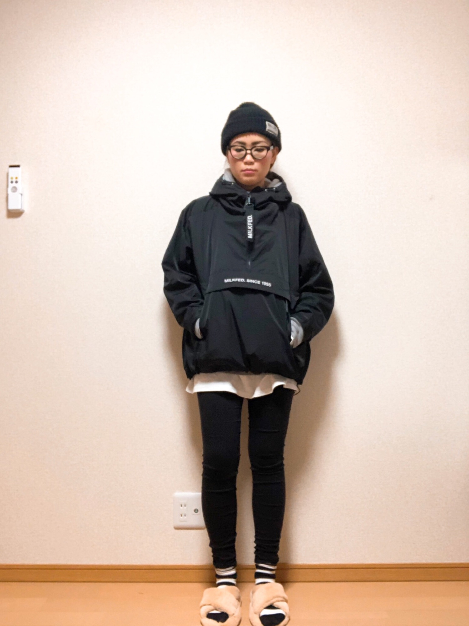 MILKFED.（ミルクフェド）の「HOODED ANORAK（ナイロン