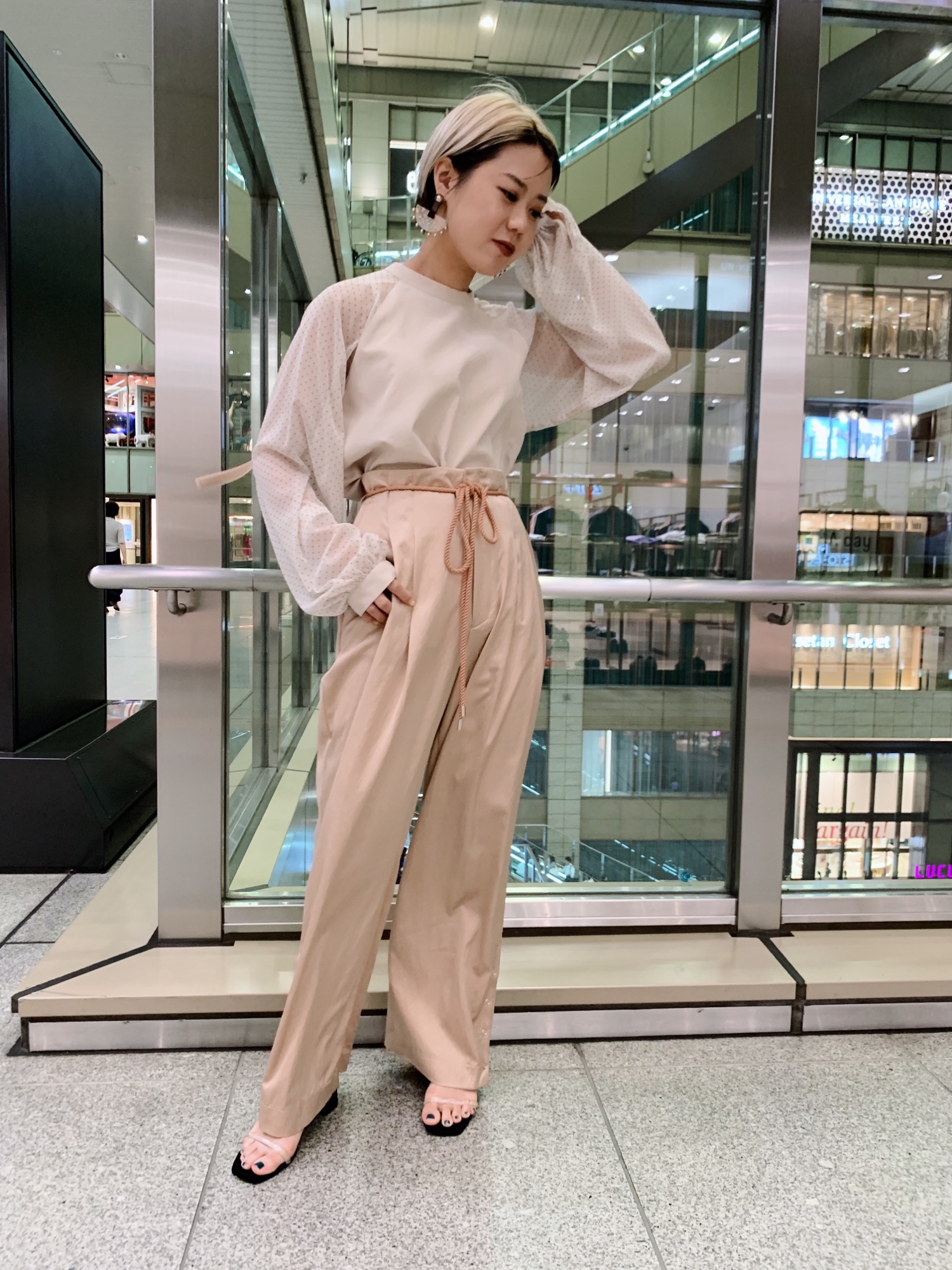 PUBLIC TOKYO（パブリックトウキョウ）の「リングドットサテン