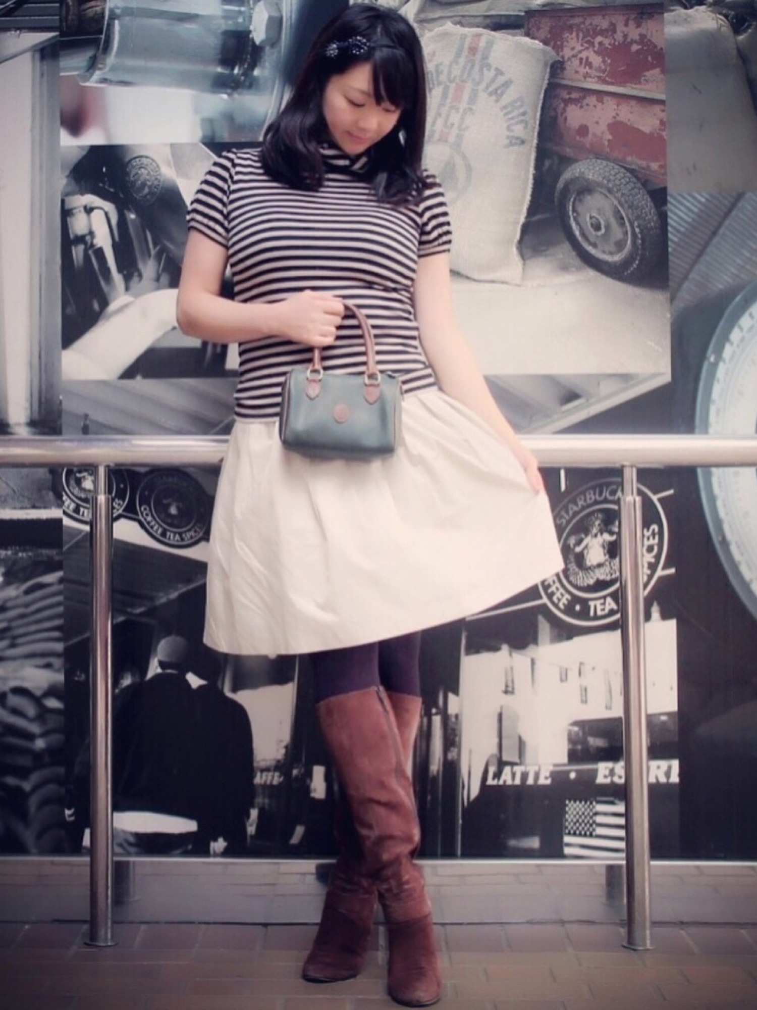 TRUSSARDIのボストンバッグを使った人気ファッションコーディネート - WEAR