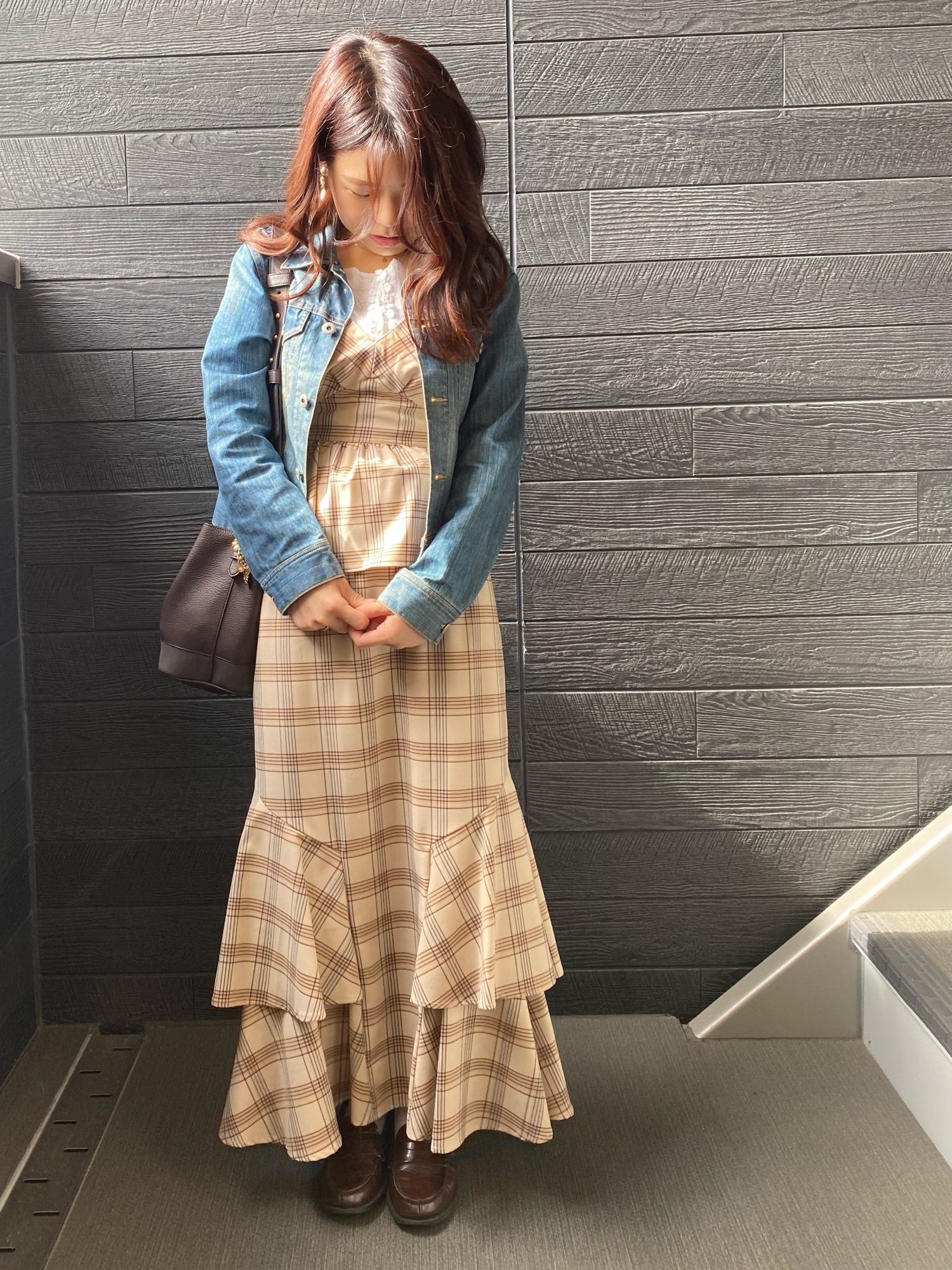 DEICY（デイシー）の「チェックノースリーブブラウス（シャツ/ブラウス 