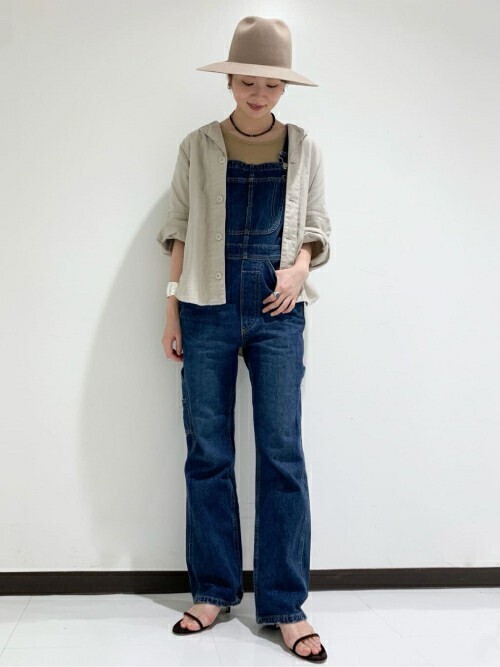 plage（プラージュ）の「Denimオーバーオール◇（サロペット