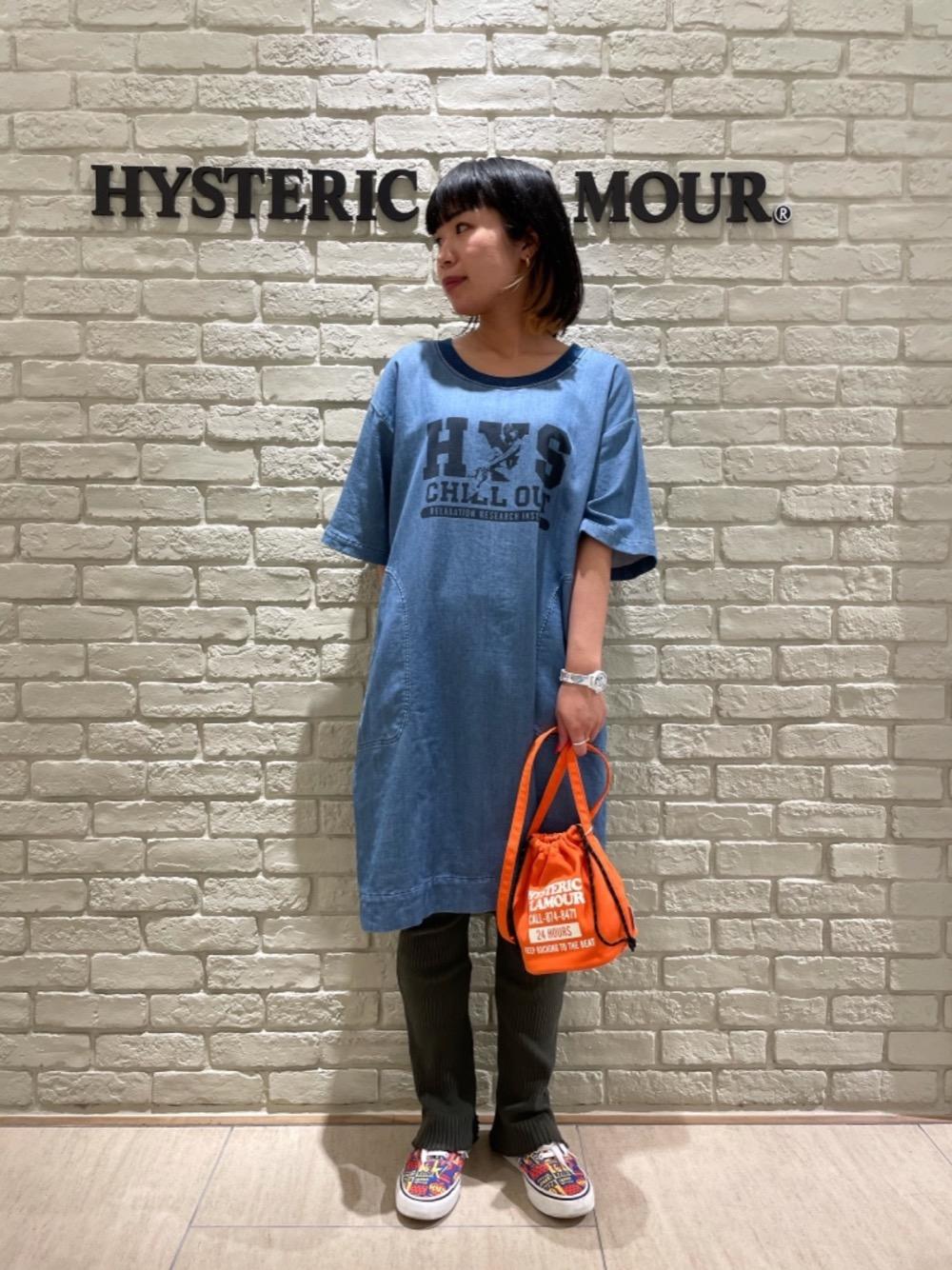 HYSTERIC GLAMOURのアイテムを使った「デニムワンピ」の人気