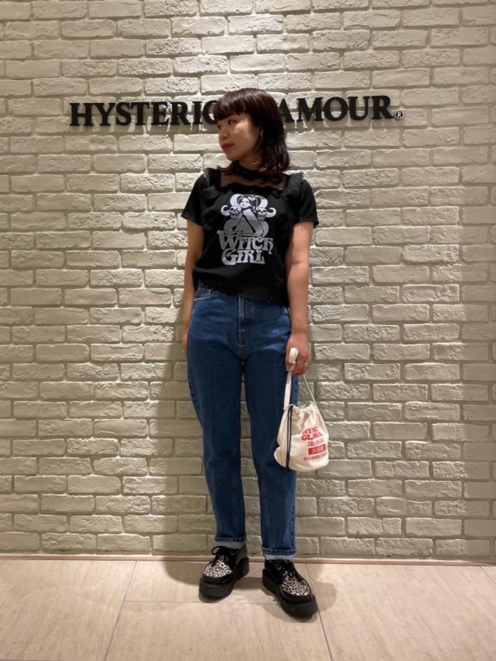 HYSTERIC ANGEL ショート丈Tシャツ HYSTERIC ANGEL ショート丈Tシャツ（Tシャツ/カットソー