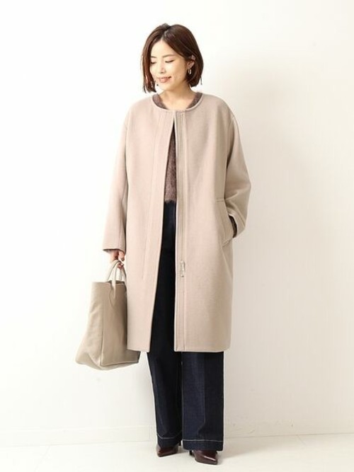 Spick & Span（スピックアンドスパン）の「フロントZIPカラーレス