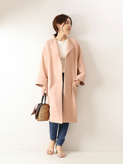 Spick & Span（スピックアンドスパン）の「ダブルクロスノーカラー