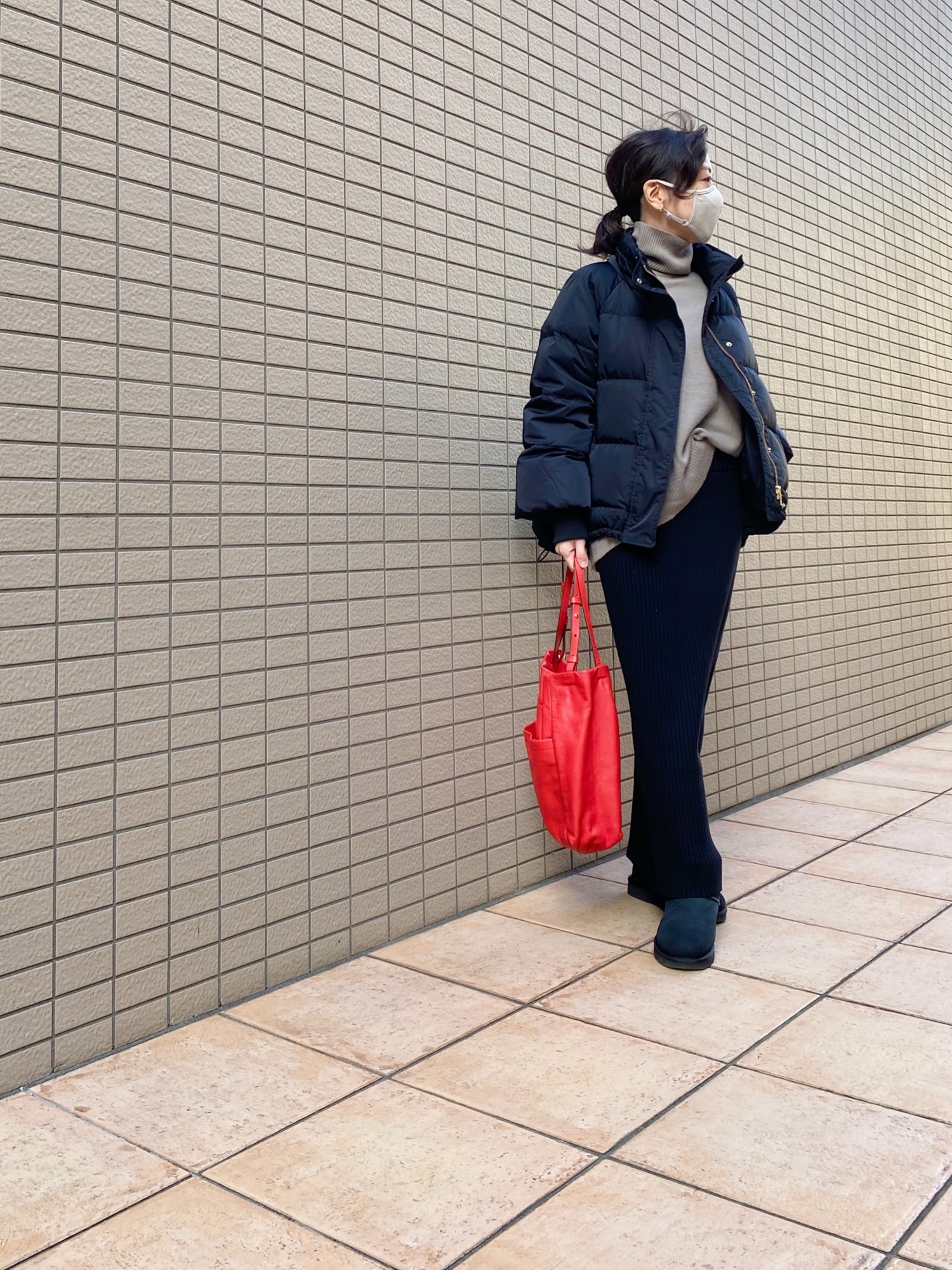 EVERYDAY I LIKE リブニット ロングスカート　ドゥーズイエムクラス EVERYDAY I LIKE リブニット ロングスカートドゥーズイエムクラス