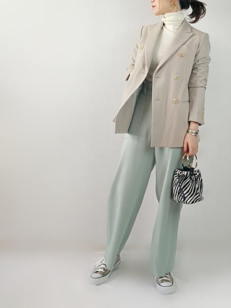 ほぼ新品！SCYE BASICS サイベーシック6Bダブルブレザー SCYE BASICS（サイベーシックス）の「＜SCYE BASICS＞ 6ボタン サージ