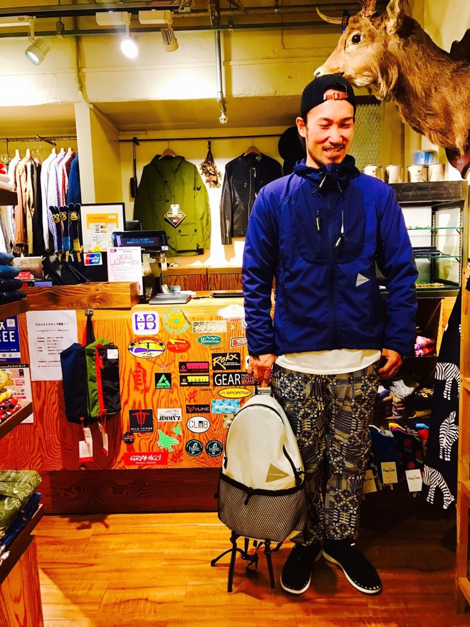 and wander（アンドワンダー）の「and wander/アンドワンダー Trek