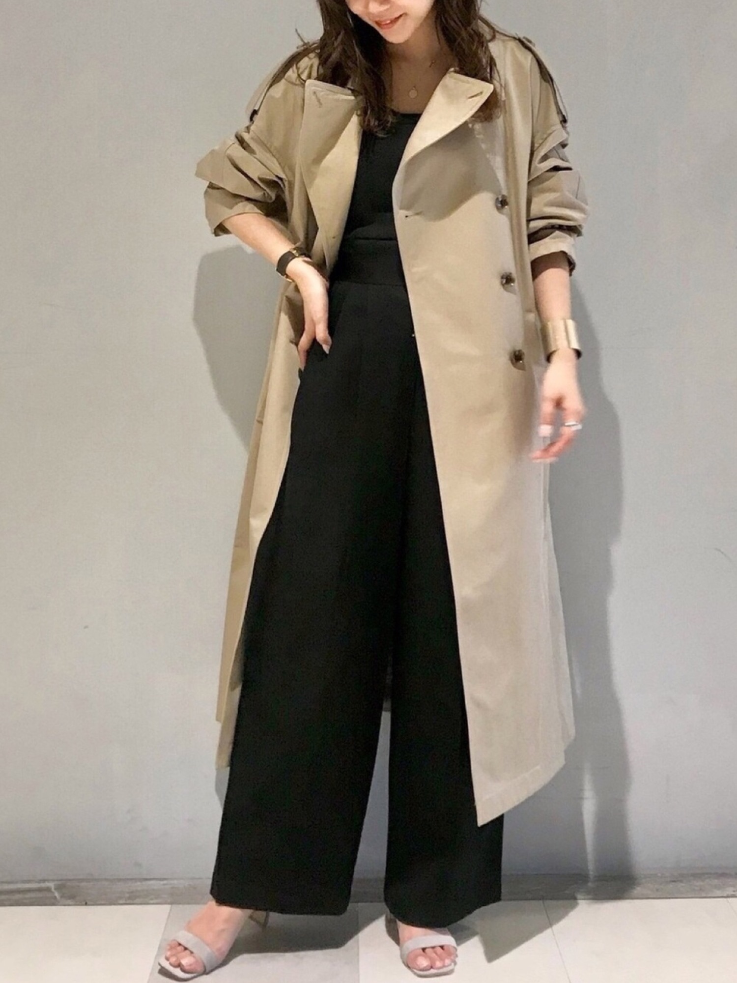 BABYLONE（バビロン）の「BABYLONE/オーバーサイズトレンチコート