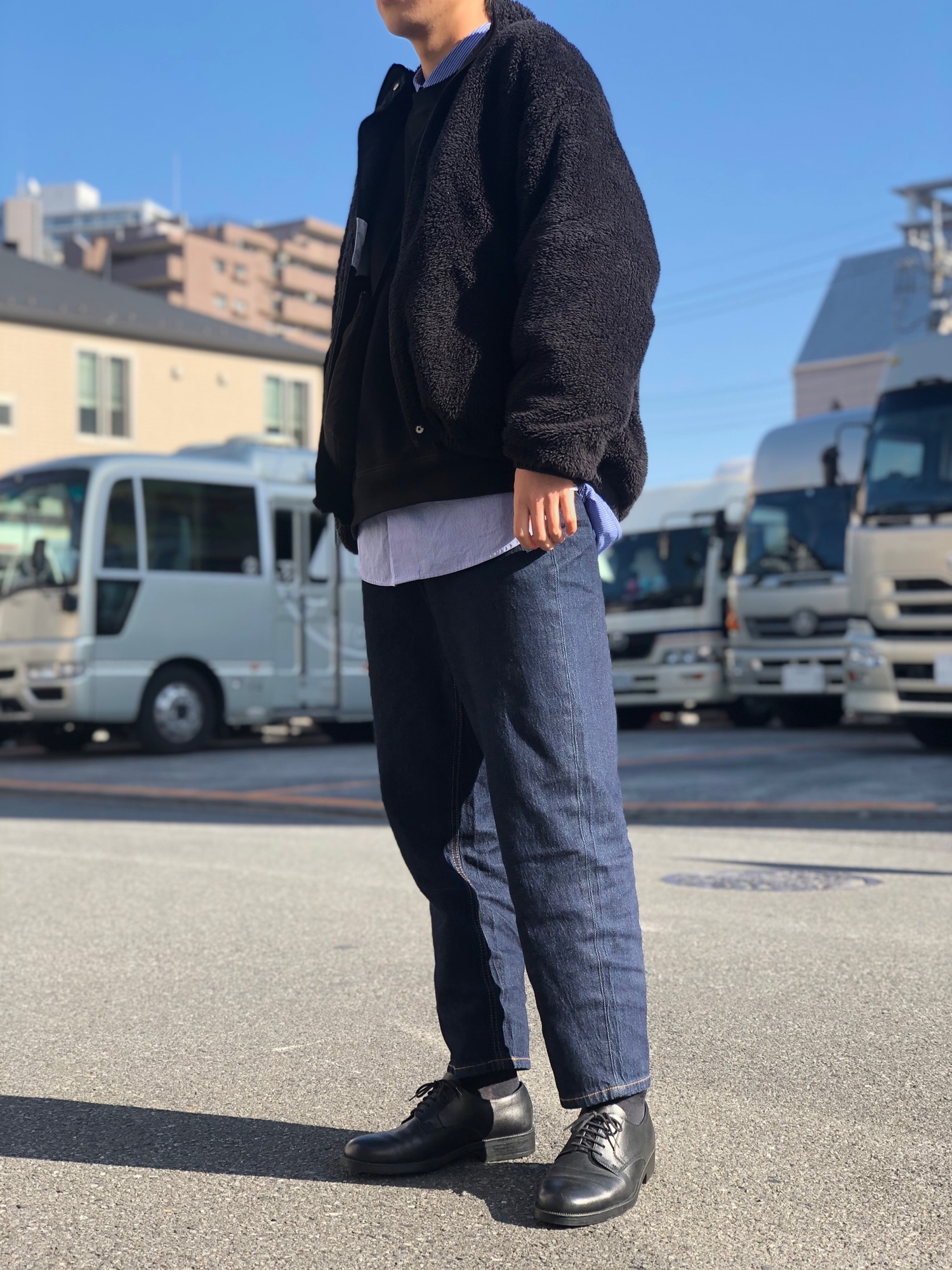 UCLA（ユーシーエルエー）の「UCLA REVERSIBLE BOA BLOUSON