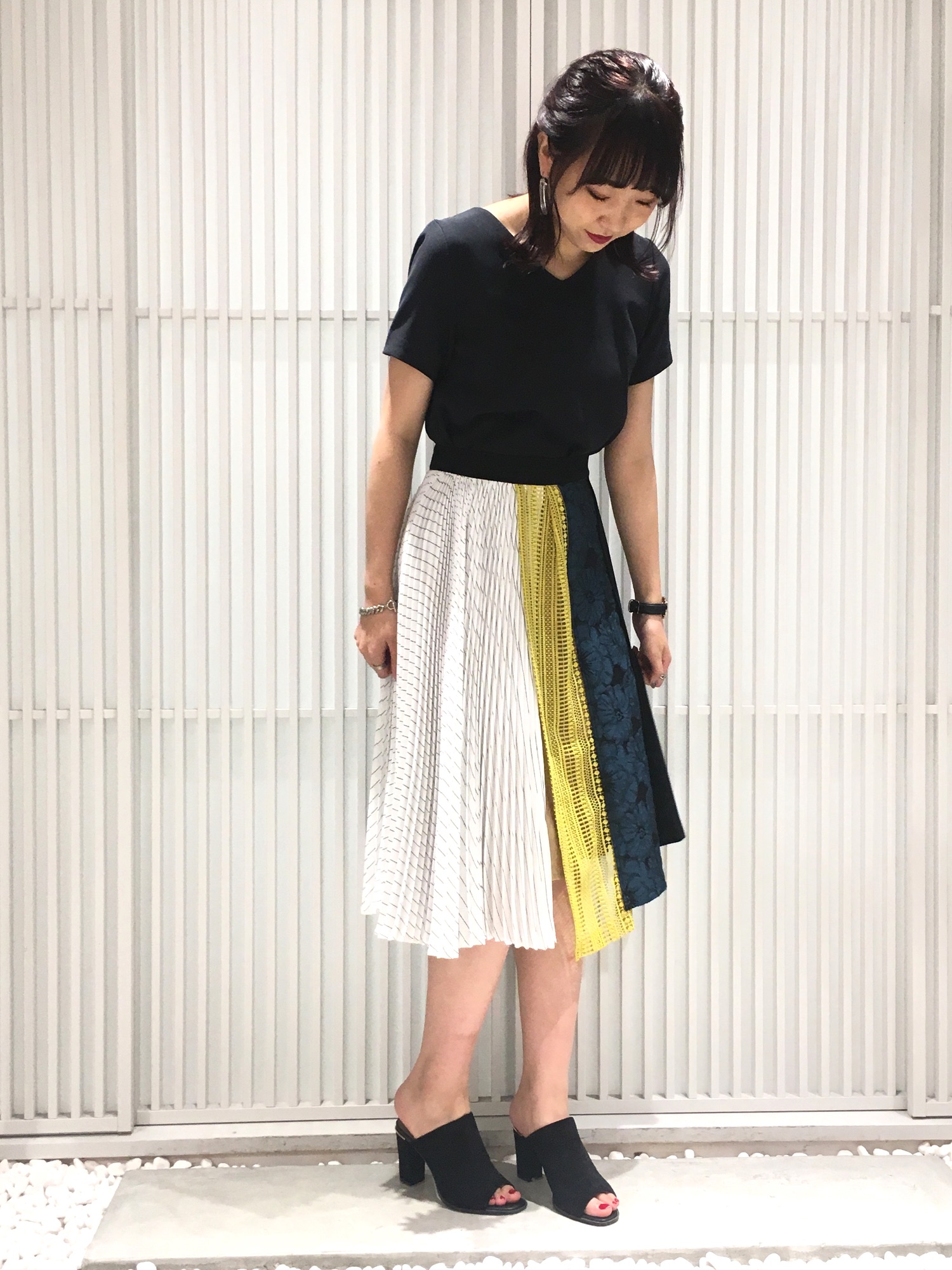 UNITED TOKYO（ユナイテッドトウキョウ）の「3Dジルプリーツスカート ...