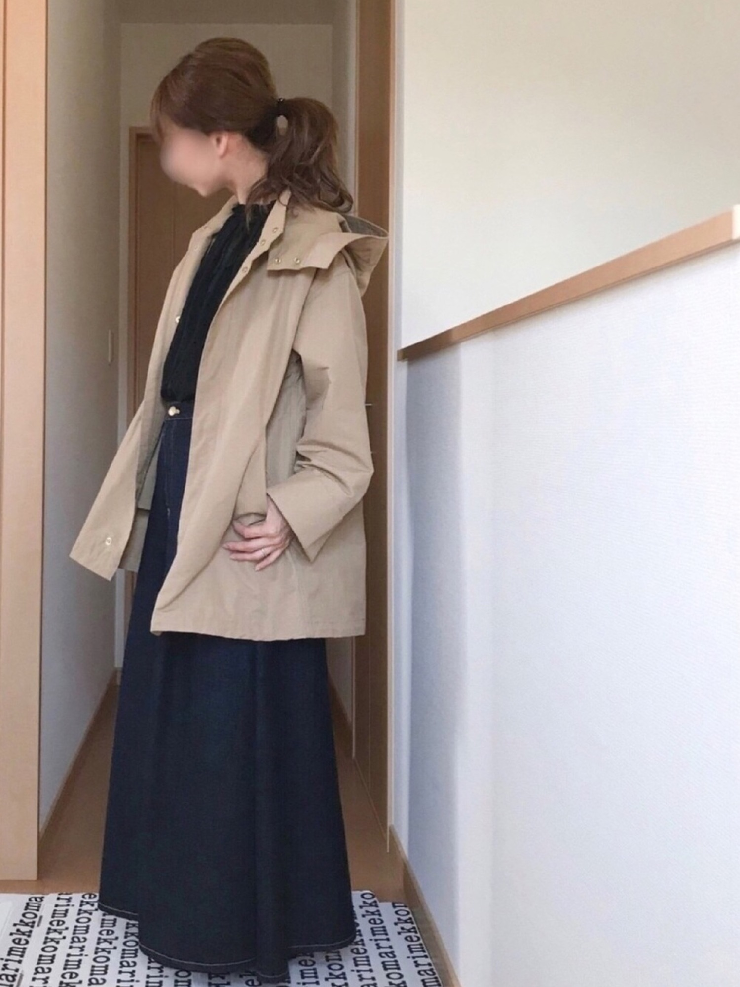 IENA（イエナ）の「ドットフロッキーギャザーブラウス◇（シャツ
