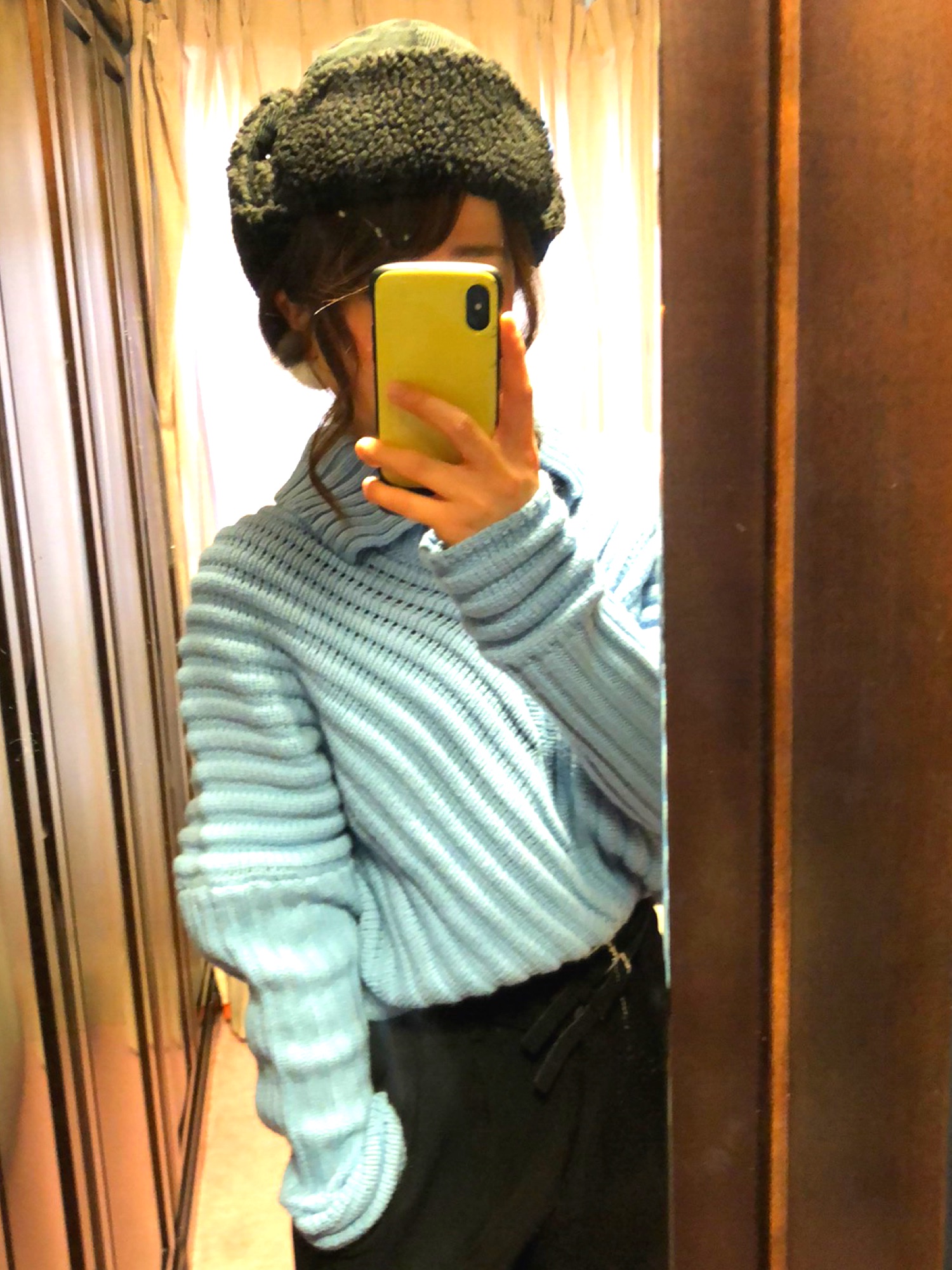 ニット/セーター Ameri vintage  BIG RIB COLLAR KNIT Ameri（アメリ）の「BIG RIB COLLAR KNIT（ニット/セーター）」 - WEAR