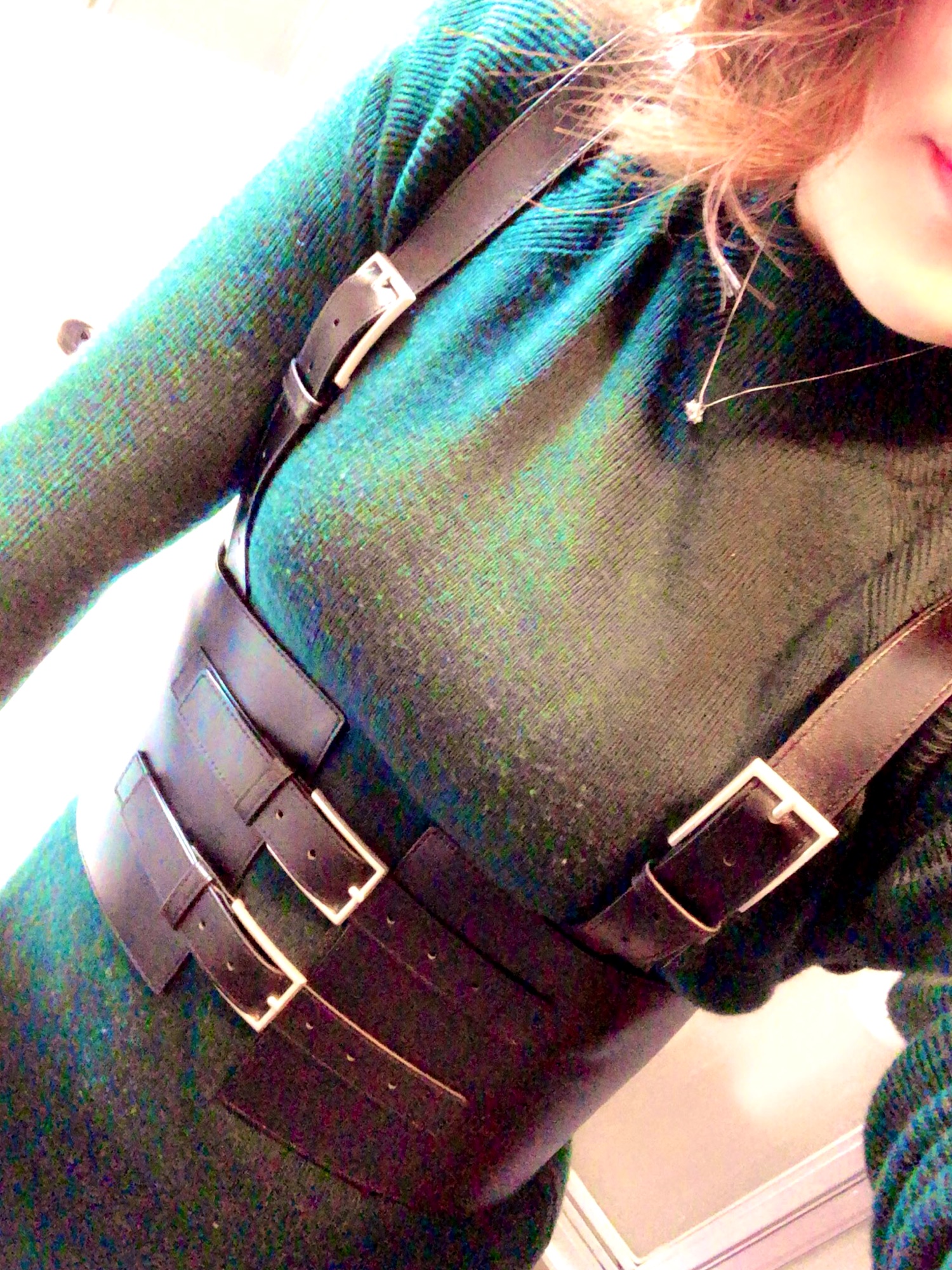 AMERI  3WAY HARNESS WIDE BELT  アメリ Ameri VINTAGE - AMERI/3WAY HARNESS WIDE BELTの通販 by ☆未使用品美
