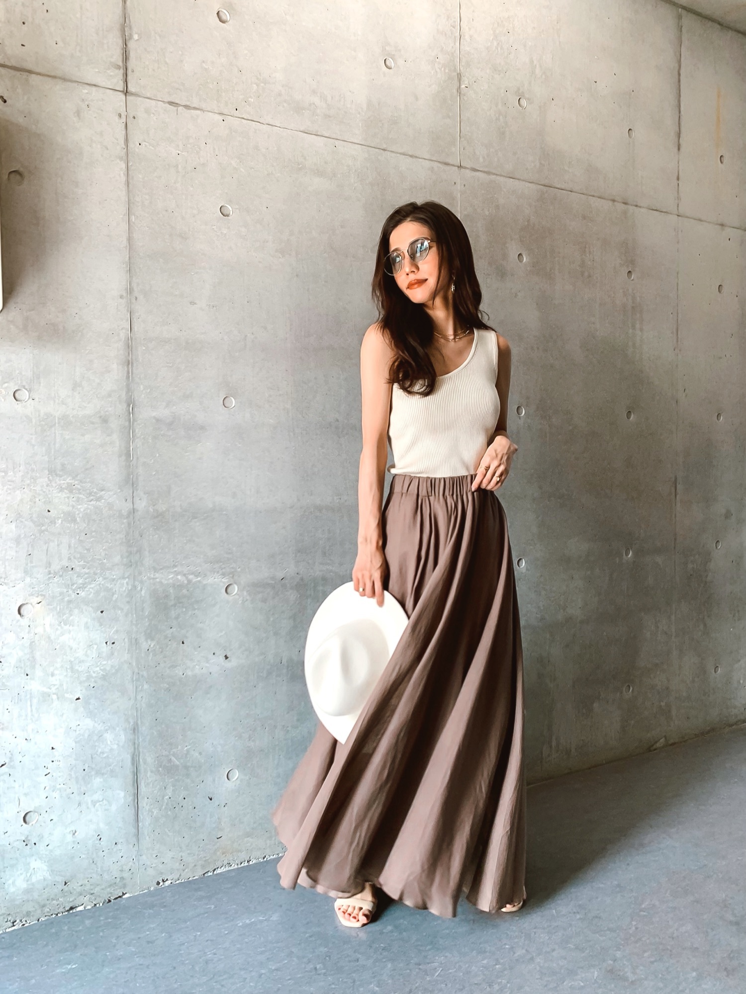 ACYM（アシーム）の「Volumy long スカート（スカート）」 - WEAR 