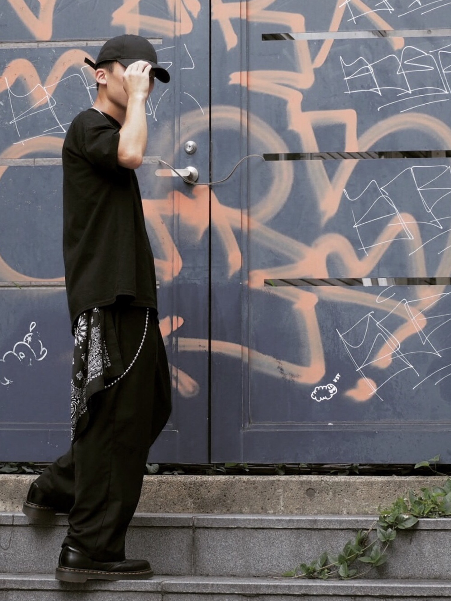 Not conventional 変形ワイドカーゴパンツ INTER FACTORY カーゴパンツ しの - T/R Wide Cargo Slacks / TR