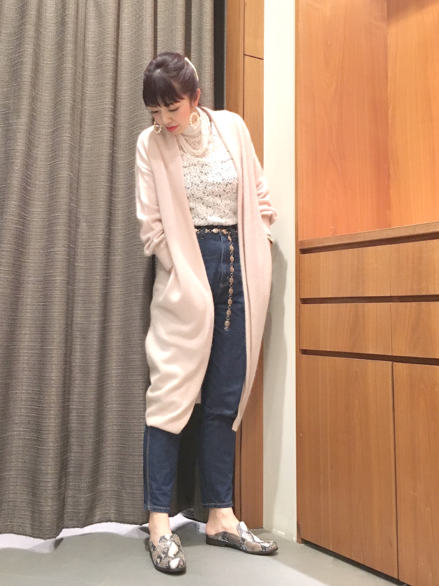 Ray Beams エアリーニット ロングカーディガン Ray BEAMS - Ray Beams エアリーニット ロングカーディガンの通販 by