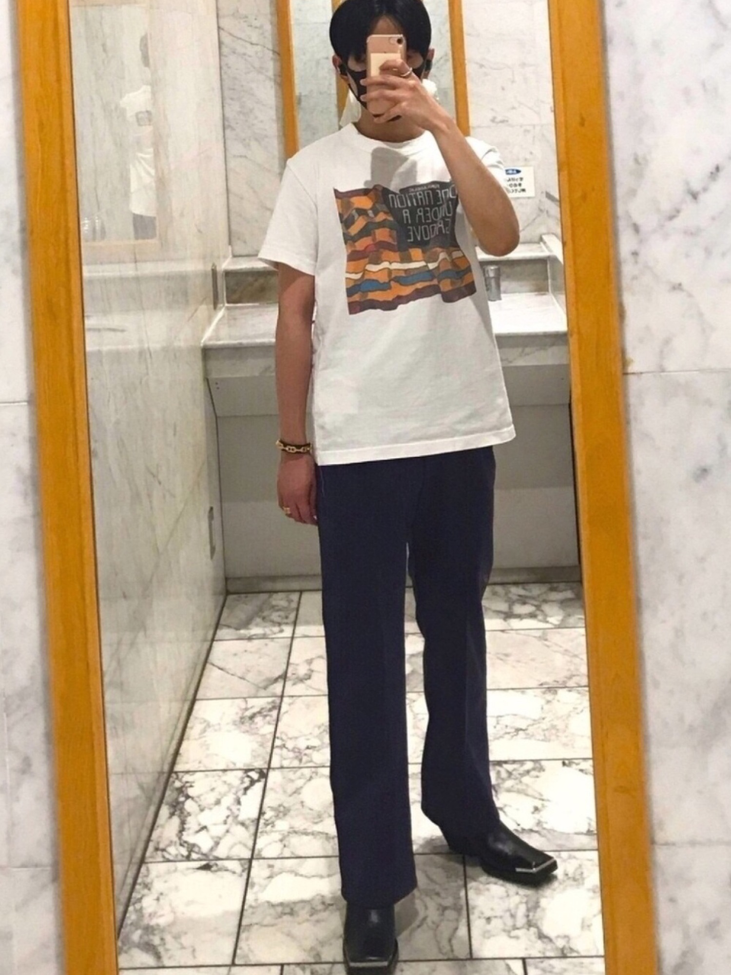 Sacai（サカイ）の「Sacai Printed Cotton-Jersey T-Shirt（T