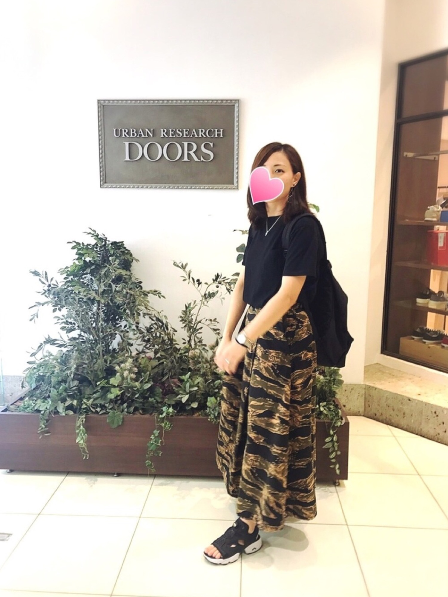 BUZZ RICKSON'S×BEAMS BOYタイガーストライプロングスカート BEAMS BOY（ビームスボーイ）の「BUZZ RICKSON'S × BEAMS BOY