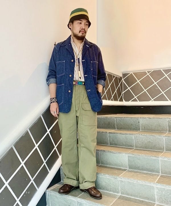 fennica カバーオール　size40 orSlow（オアスロウ）の「orSlow × fennica / 別注 1940s ライト