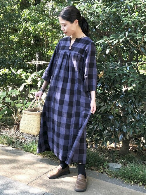 fennica（フェニカ）の「オカモト商店 × fennica / 別注 久留米絣