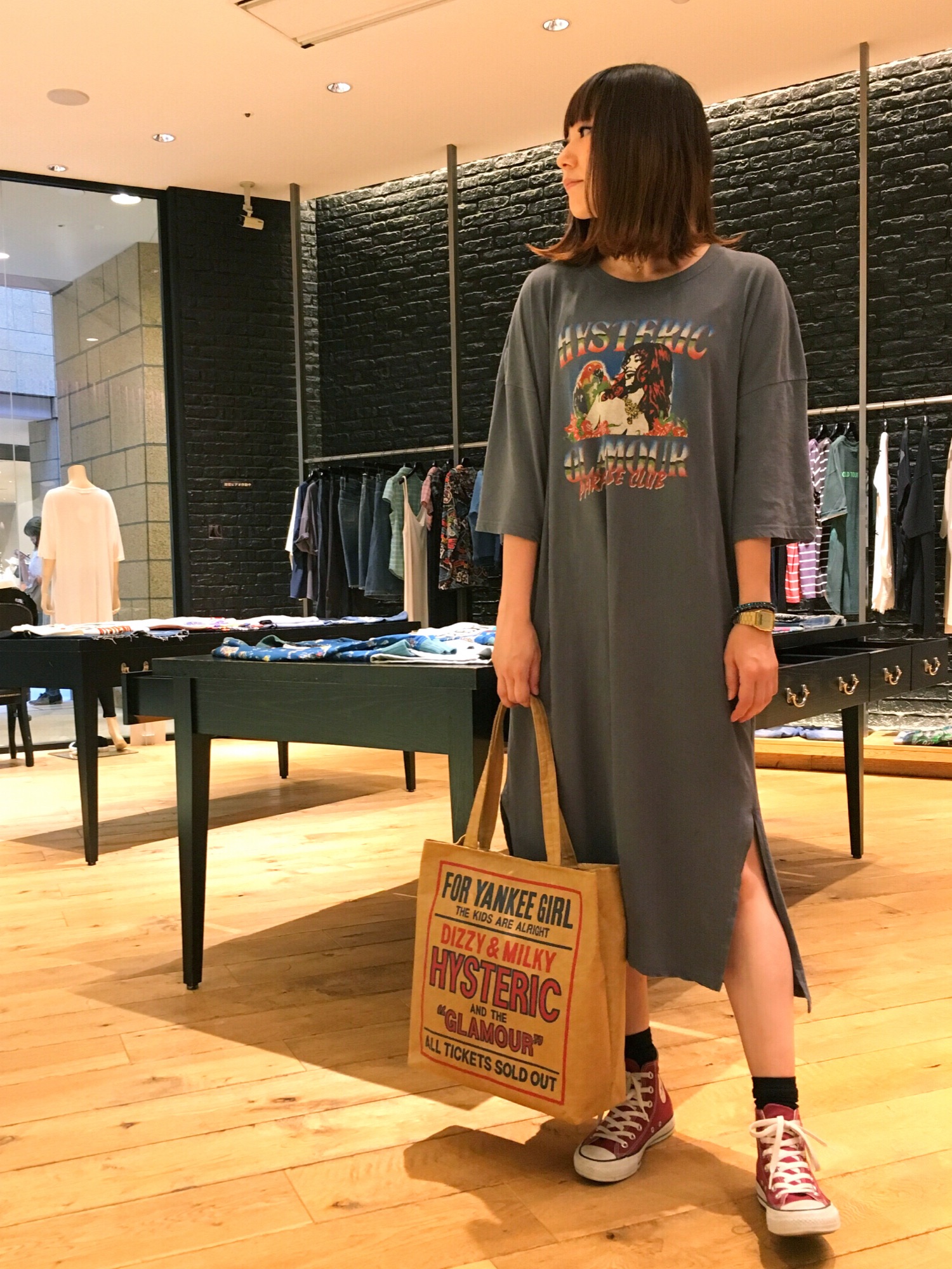 HYSTERIC GLAMOUR（ヒステリックグラマー）の「DIZZY&MILKY トート ...