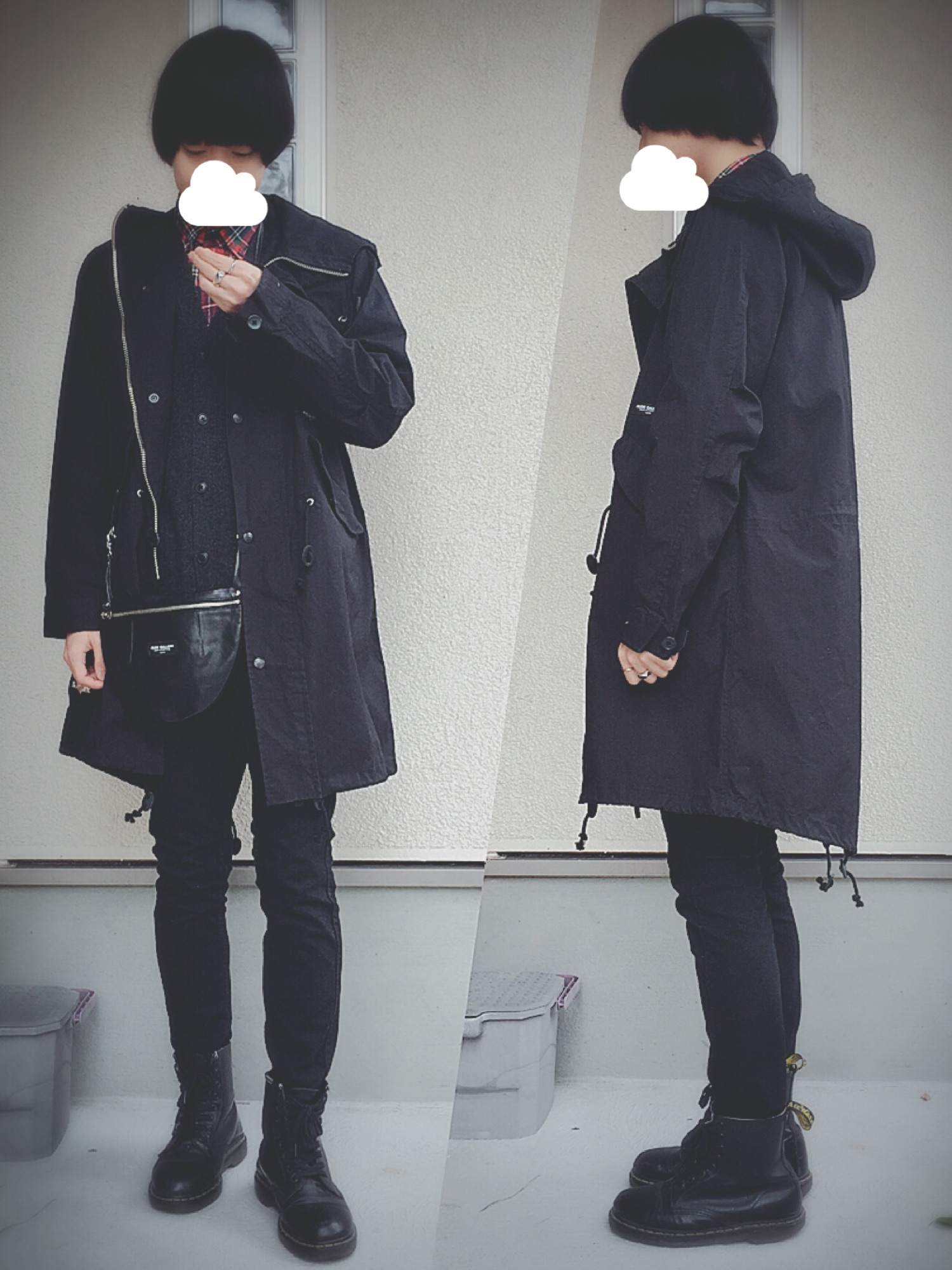 RUDE GALLERYのモッズコートを使った人気ファッション