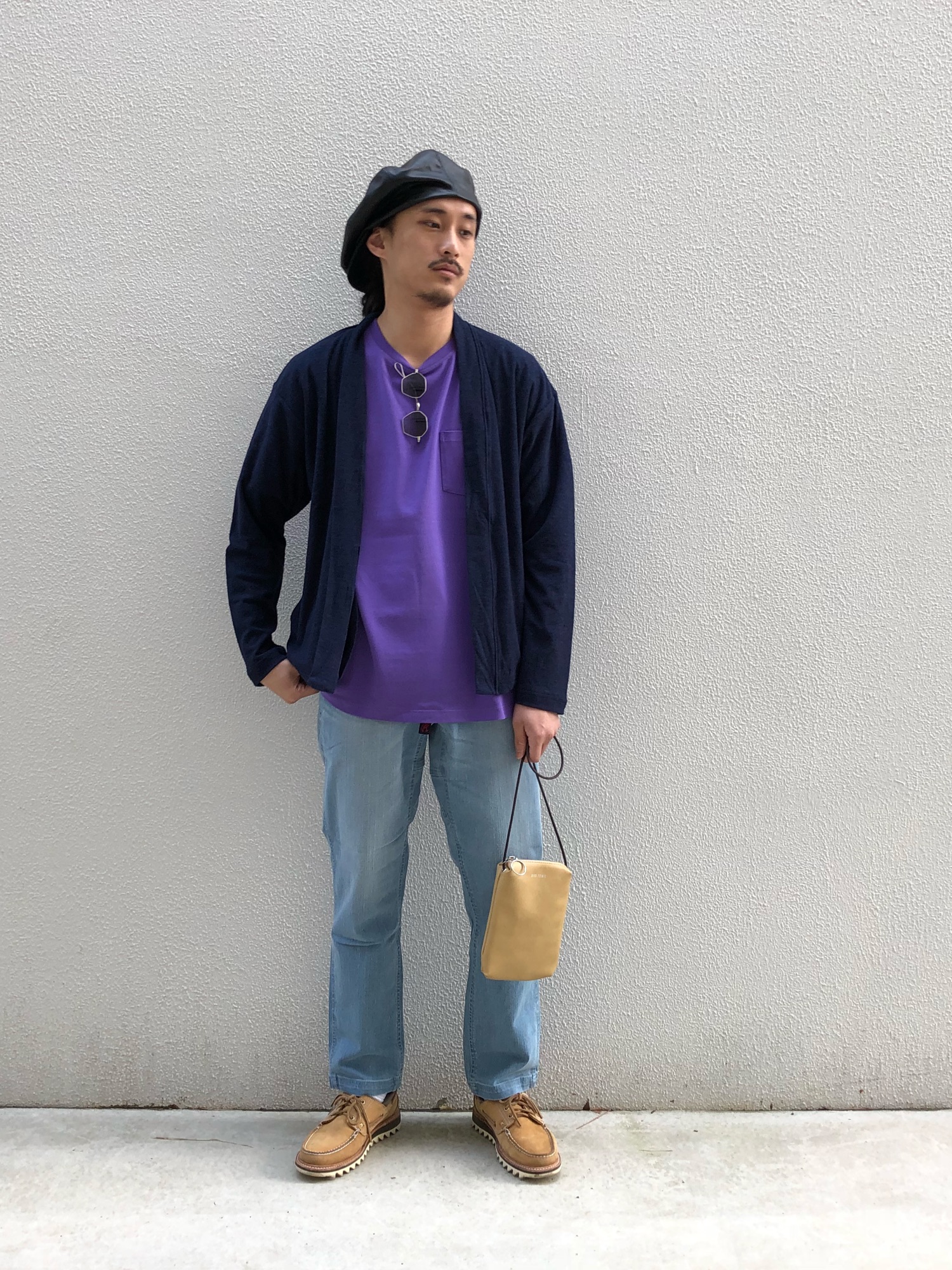 GRAMICCI/グラミチ】別注コーンデニムパンツを使った人気ファッション 