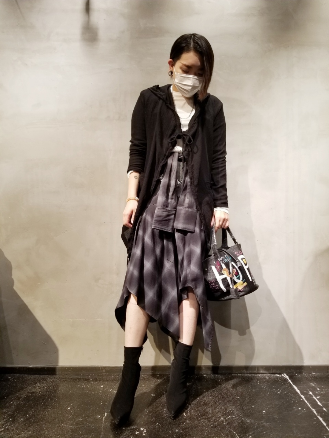KMRiiカーデ KMRii カーディガン KMRii/ケムリ/HdShiringGauze CD/LS