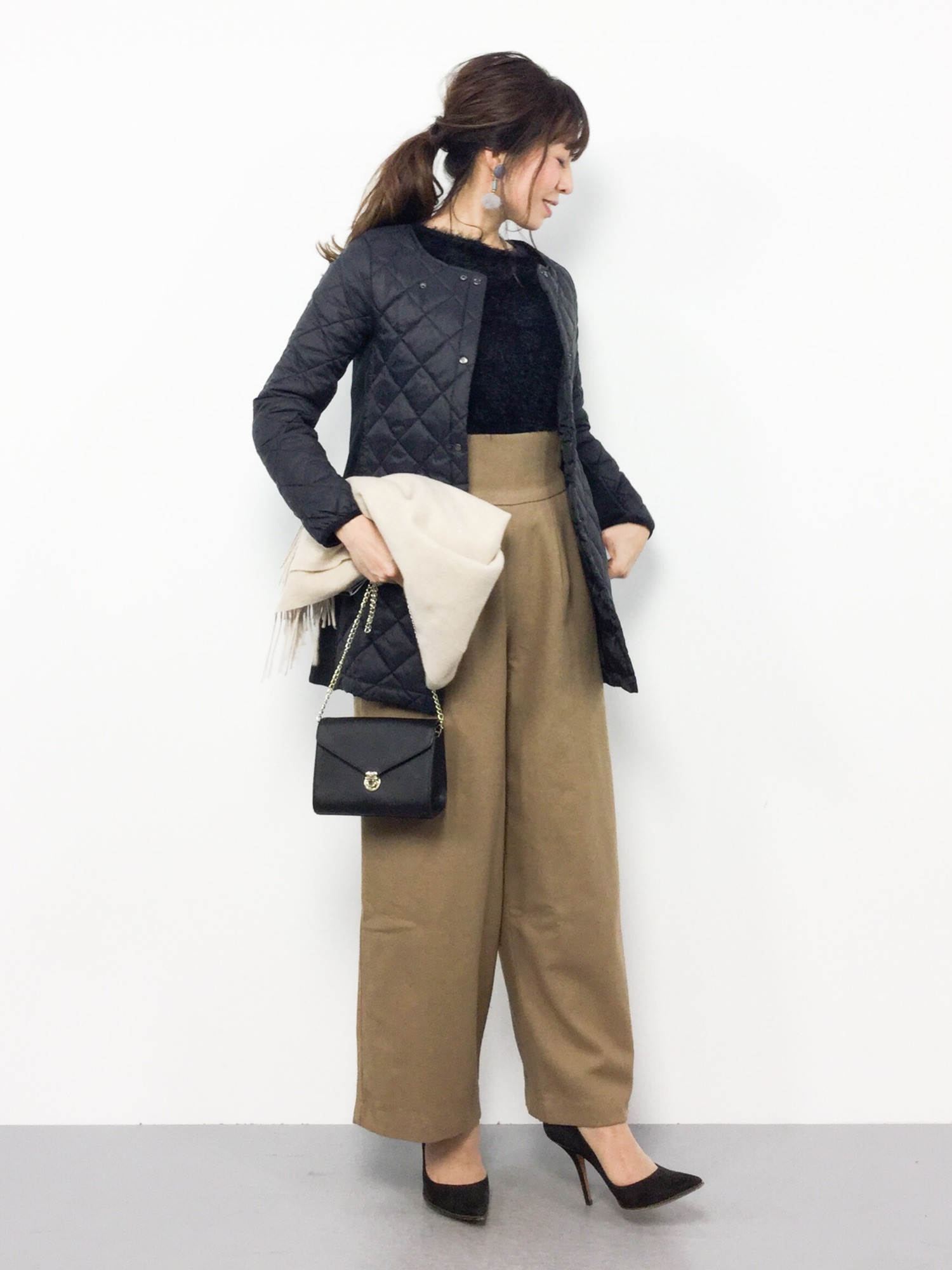 SLOBE IENA（スローブイエナ）の「フェザーヤーンプルオーバー