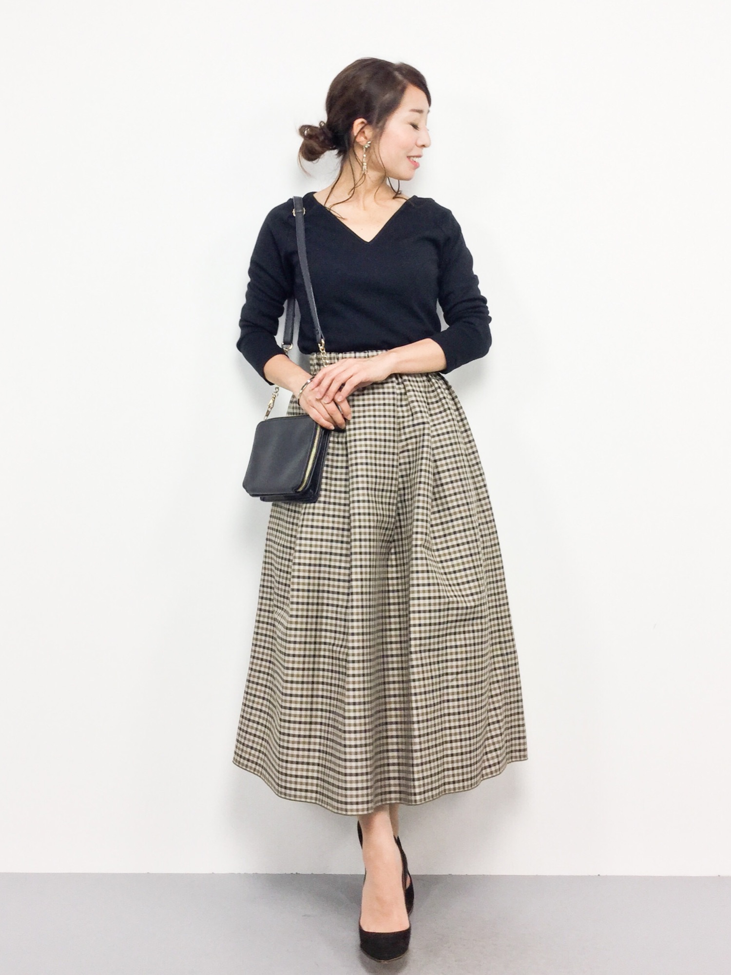 AURALEE*IENA★別注 Vネックカットソー IENA（イエナ）の「AURALEE*IENA 別注VネックTシャツ◇（Tシャツ