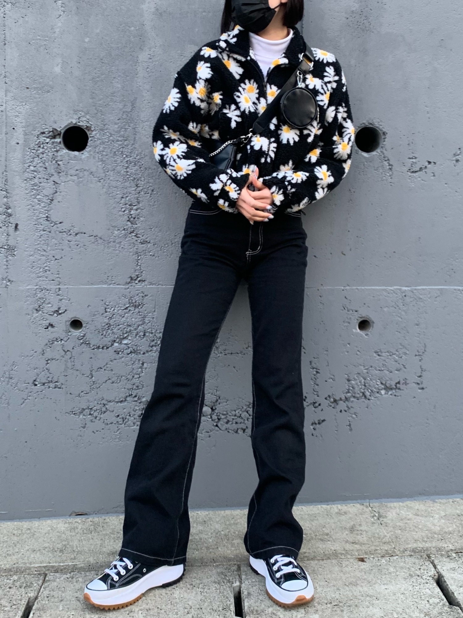 CRANK（クランク）の「『CRANK/クランク』DAISY FLEECE JUMPER/韓国 