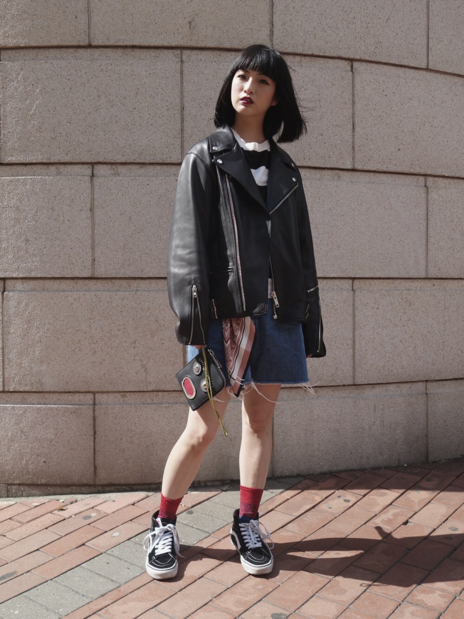 H BEAUTY&YOUTH UNITED ARROWSのライダースジャケットを使った人気