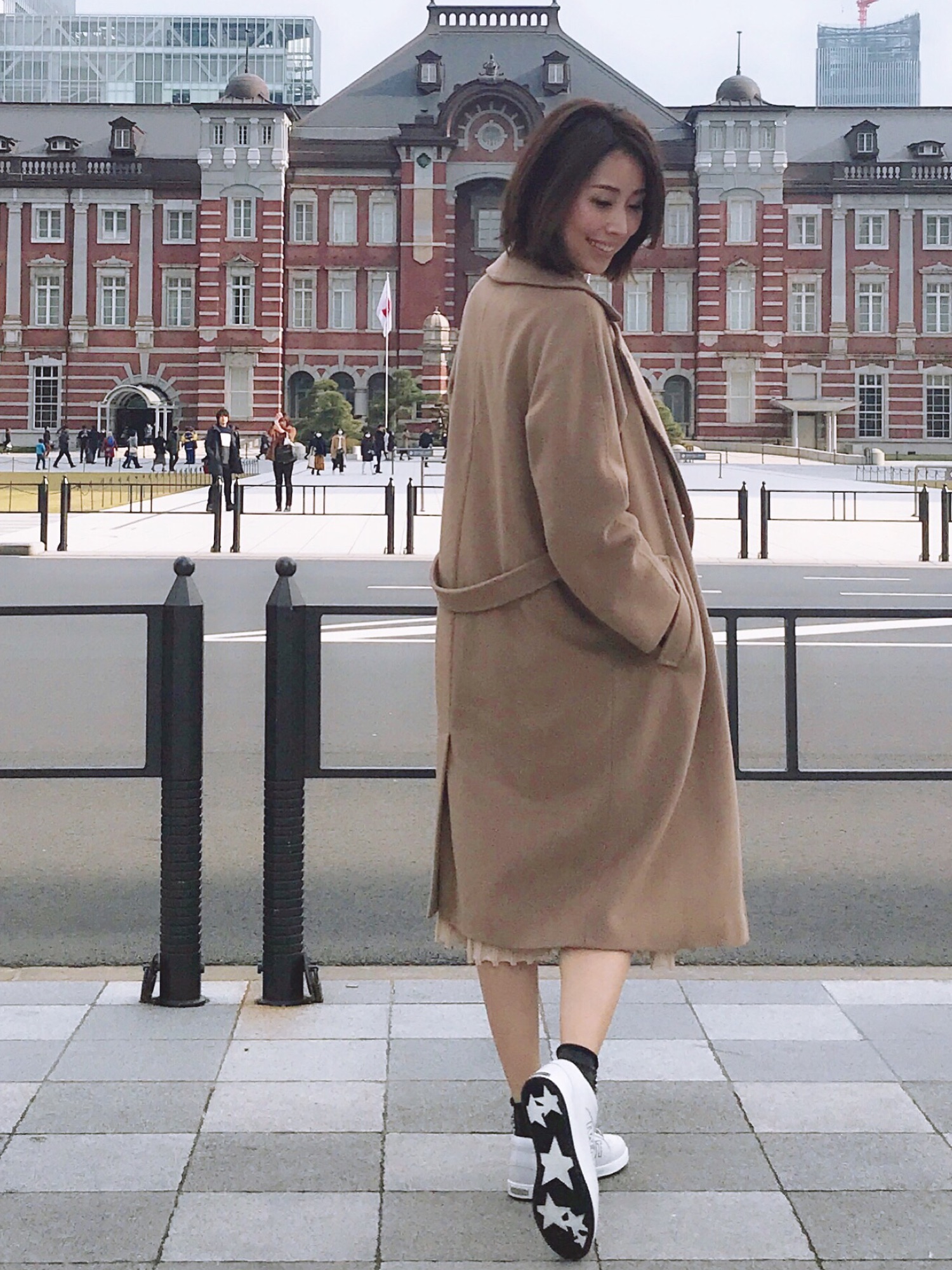 Weekend Max Maraのチェスターコートを使った人気ファッション 