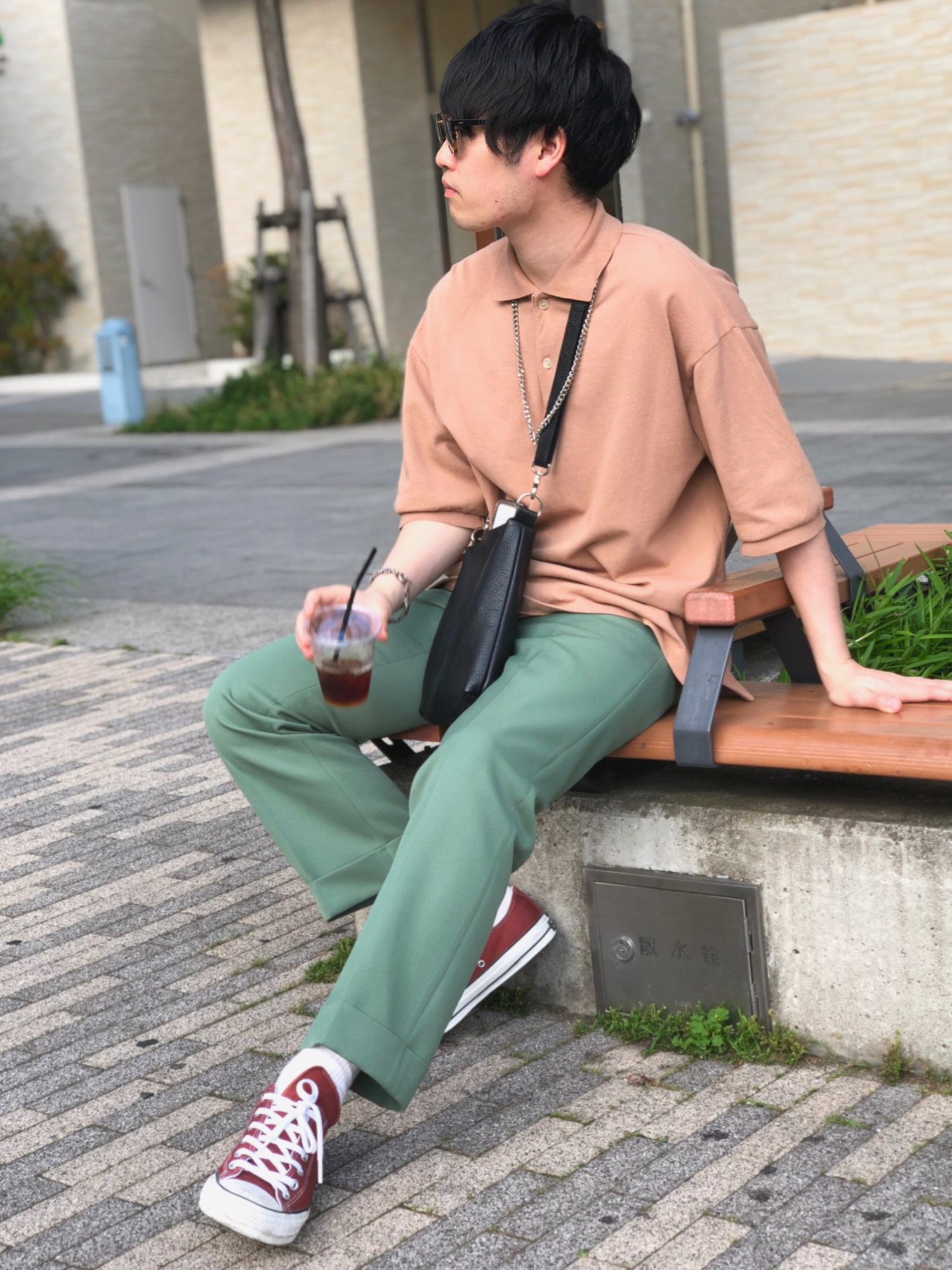 AURALEE（オーラリー）の「High GG Pique Double Cloth Polo