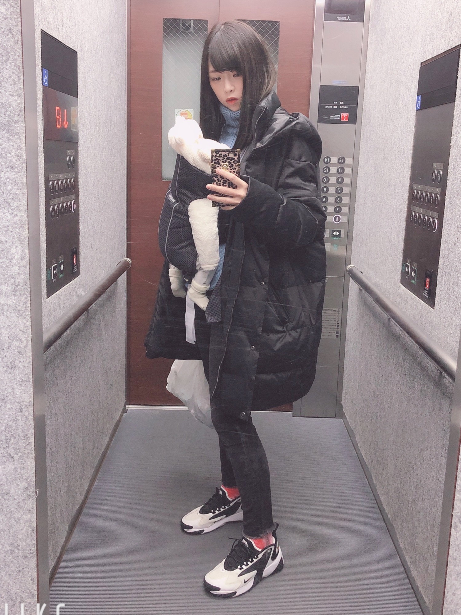 もちこ｜ZARAのダウンジャケット/コートを使ったコーディネート - WEAR