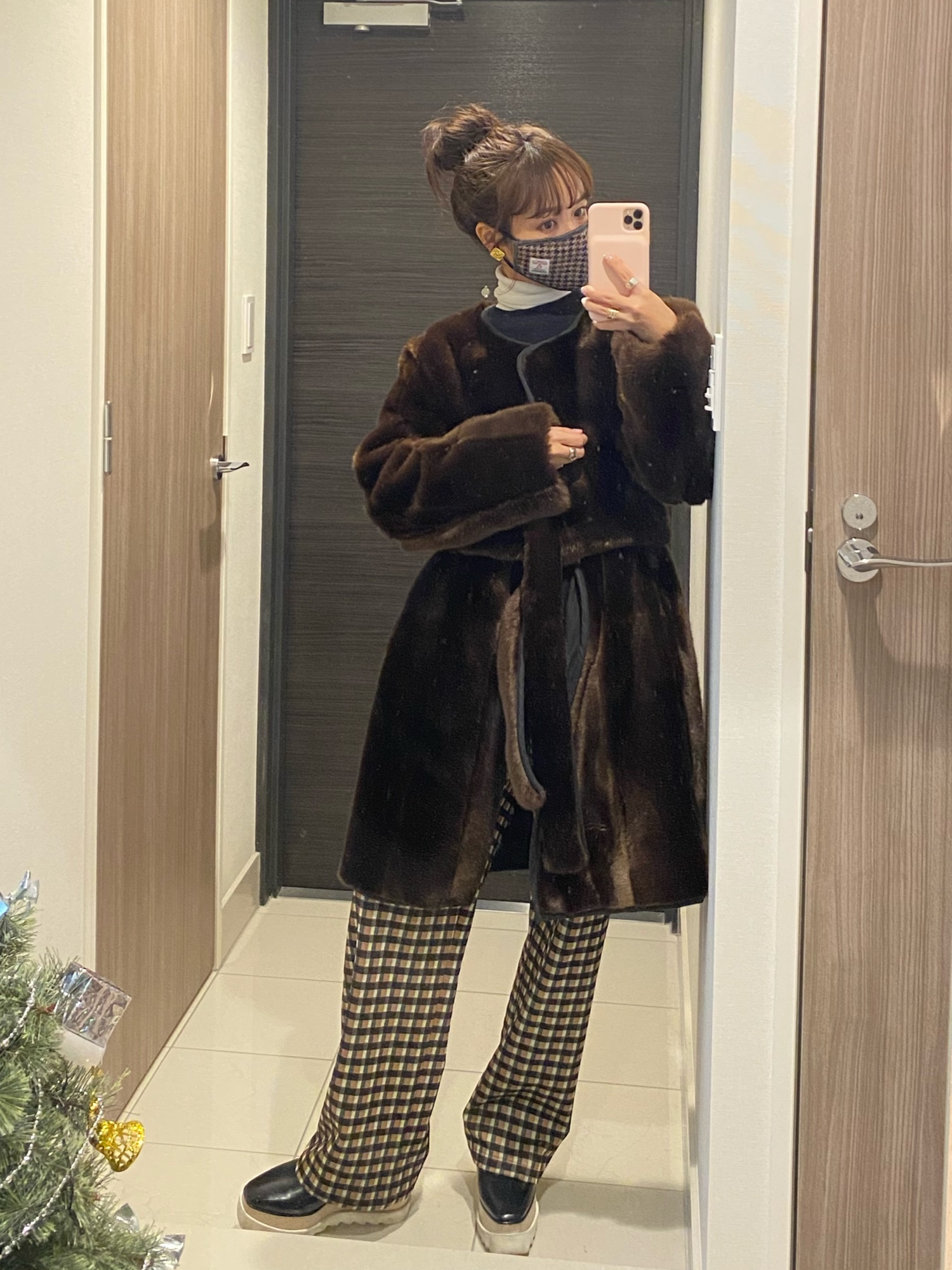 6（ロク）の「＜6(ROKU)＞FAKE FUR COAT/コート ◇（その他アウター