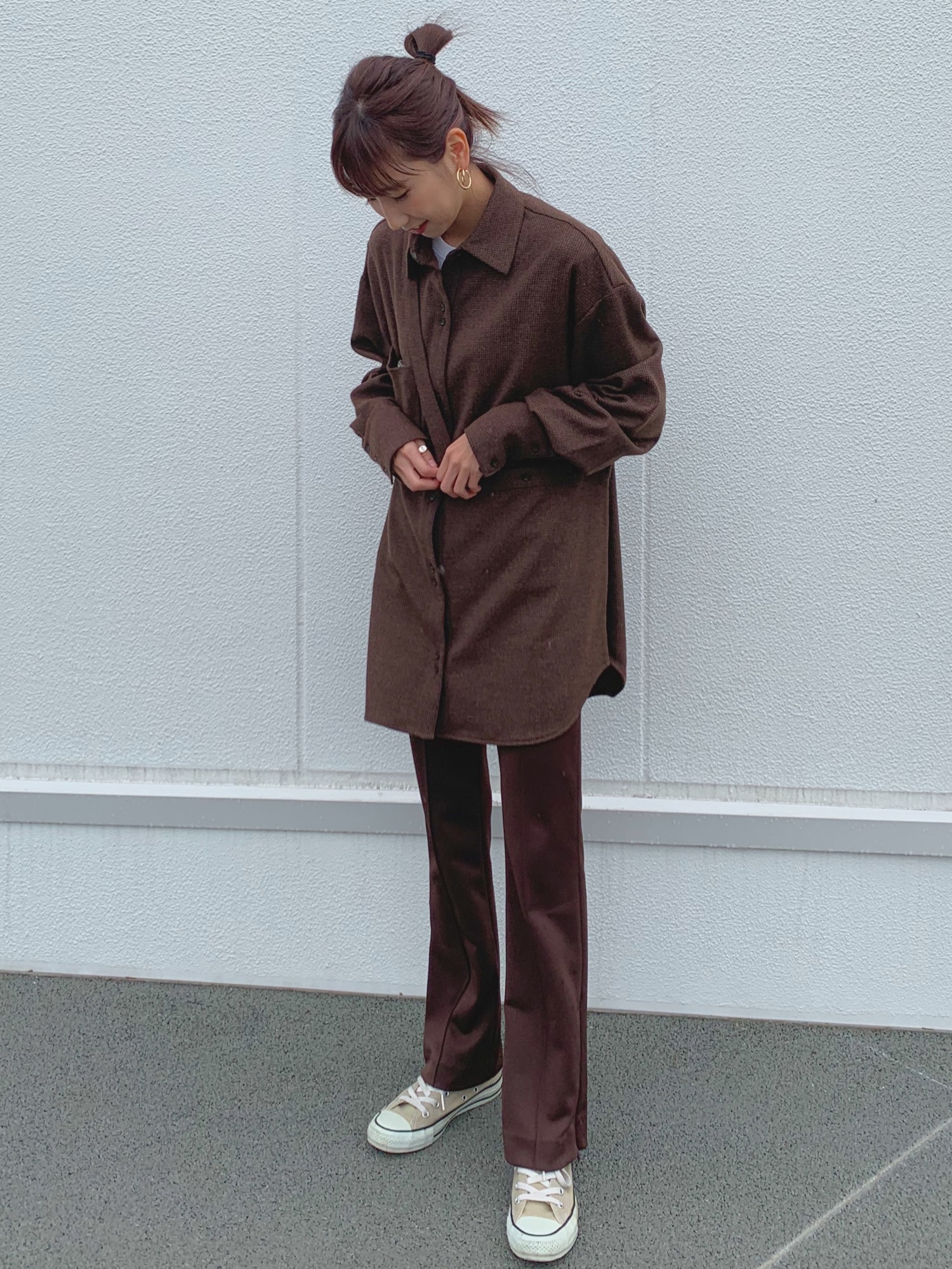 MAISON SPECIAL（メゾンスペシャル）の「レイヤードエコバックシャツ 