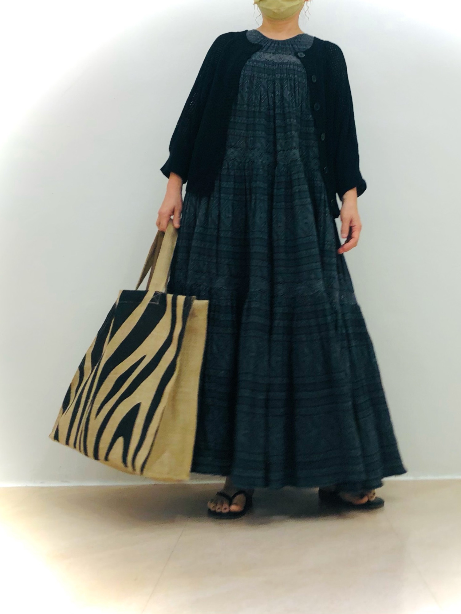 【サラマリカ】別注　Exclusive Dress ノースリーブロングワンピース サラマリカ】別注 Exclusive Dress ノースリーブロング