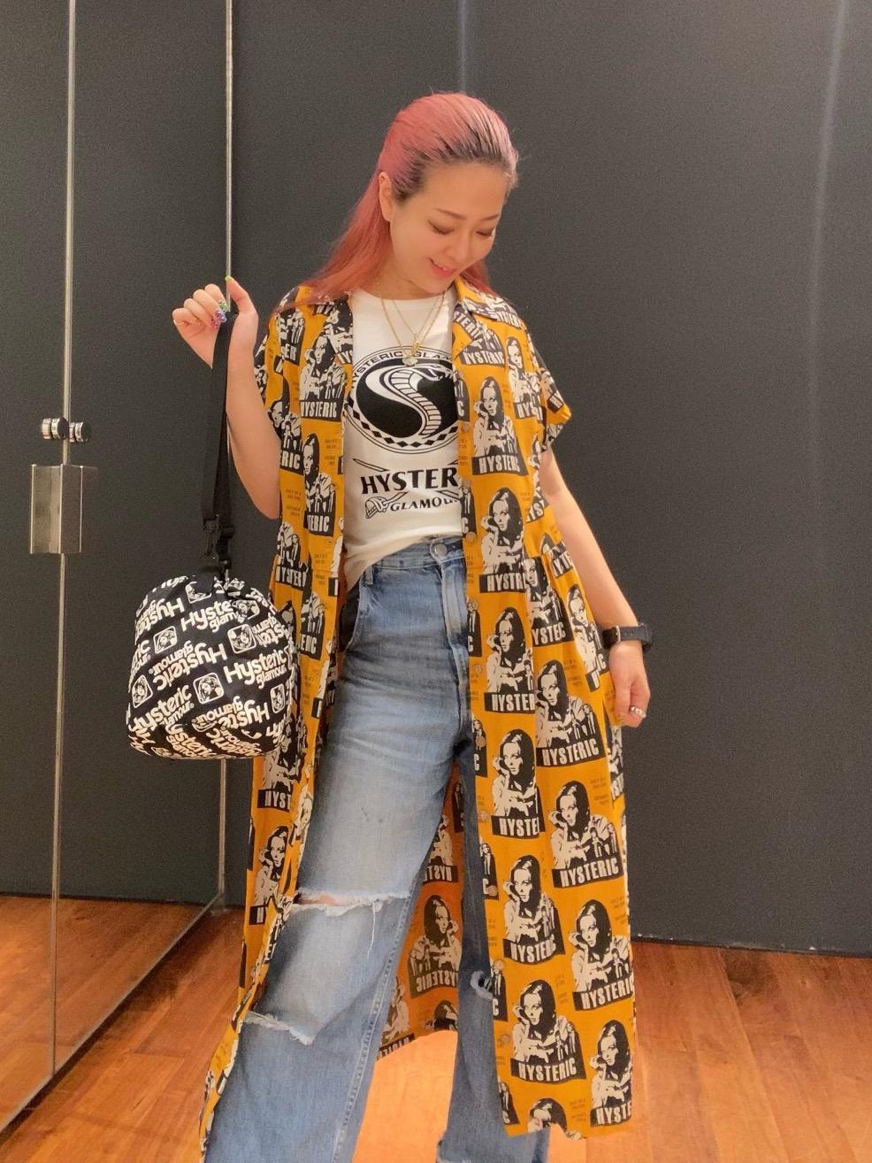 【お早めに】 ヒステリックグラマーアロハワンピース HYSTERIC GLAMOUR ワンピース TROPIC CHANNEL柄 アロハ