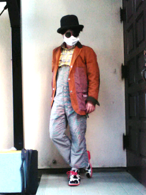 JUNYA WATANABEのサロペット/オーバーオールを使った人気ファッション