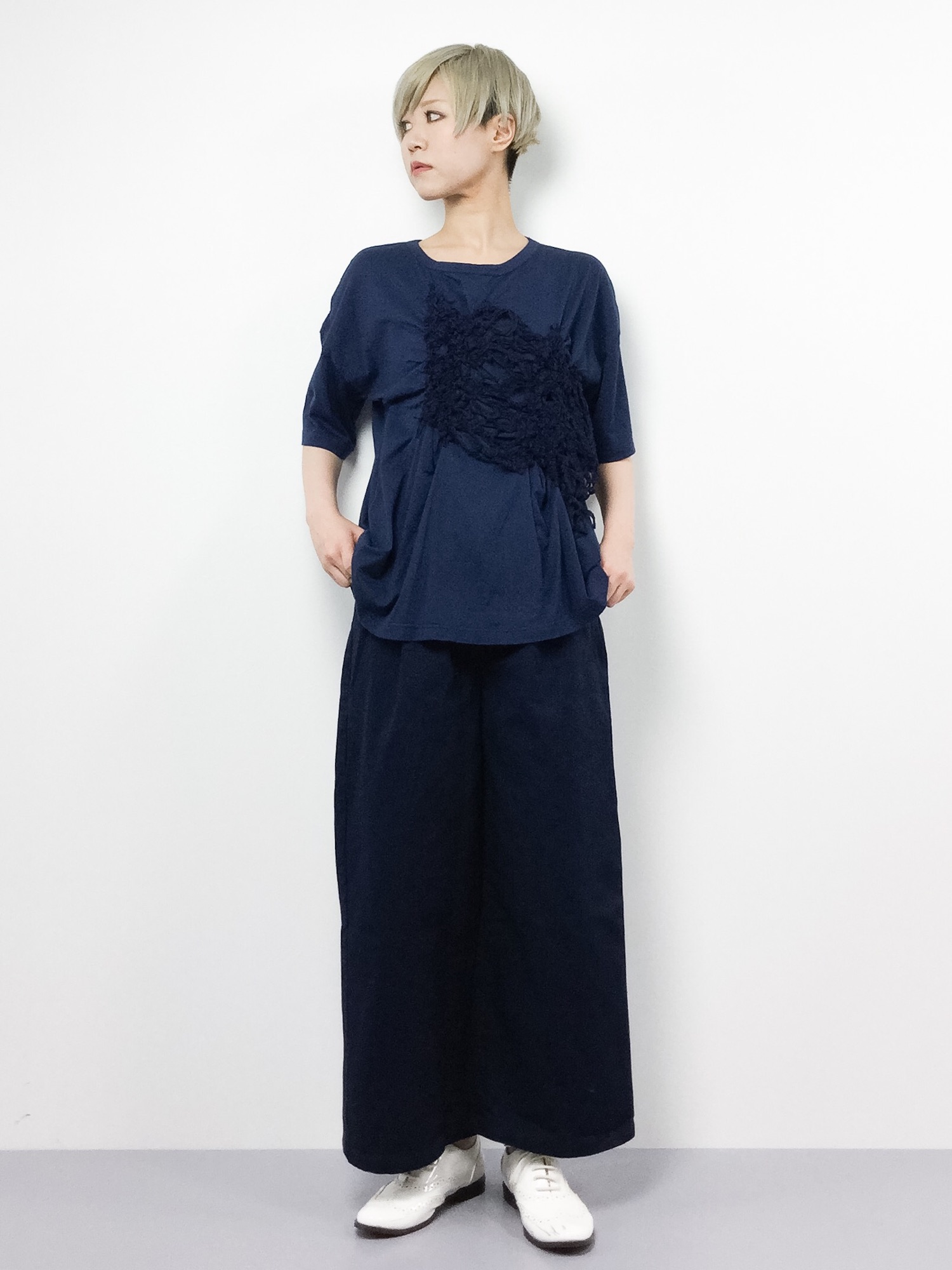 ZUCCa（ズッカ）の「テープシャーリングジャージ【雑誌掲載】（Tシャツ 