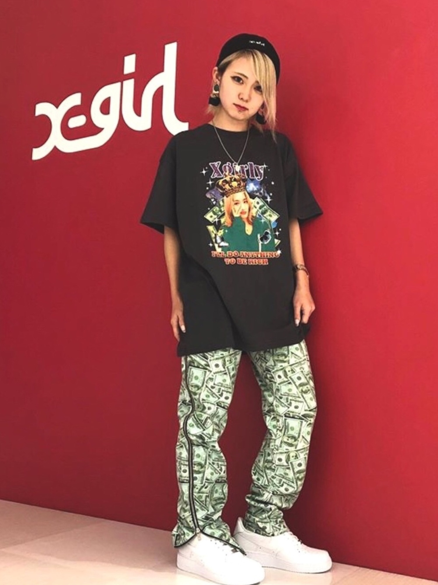 ｜X-girlのTシャツ/カットソーを使ったコーディネート - WEAR