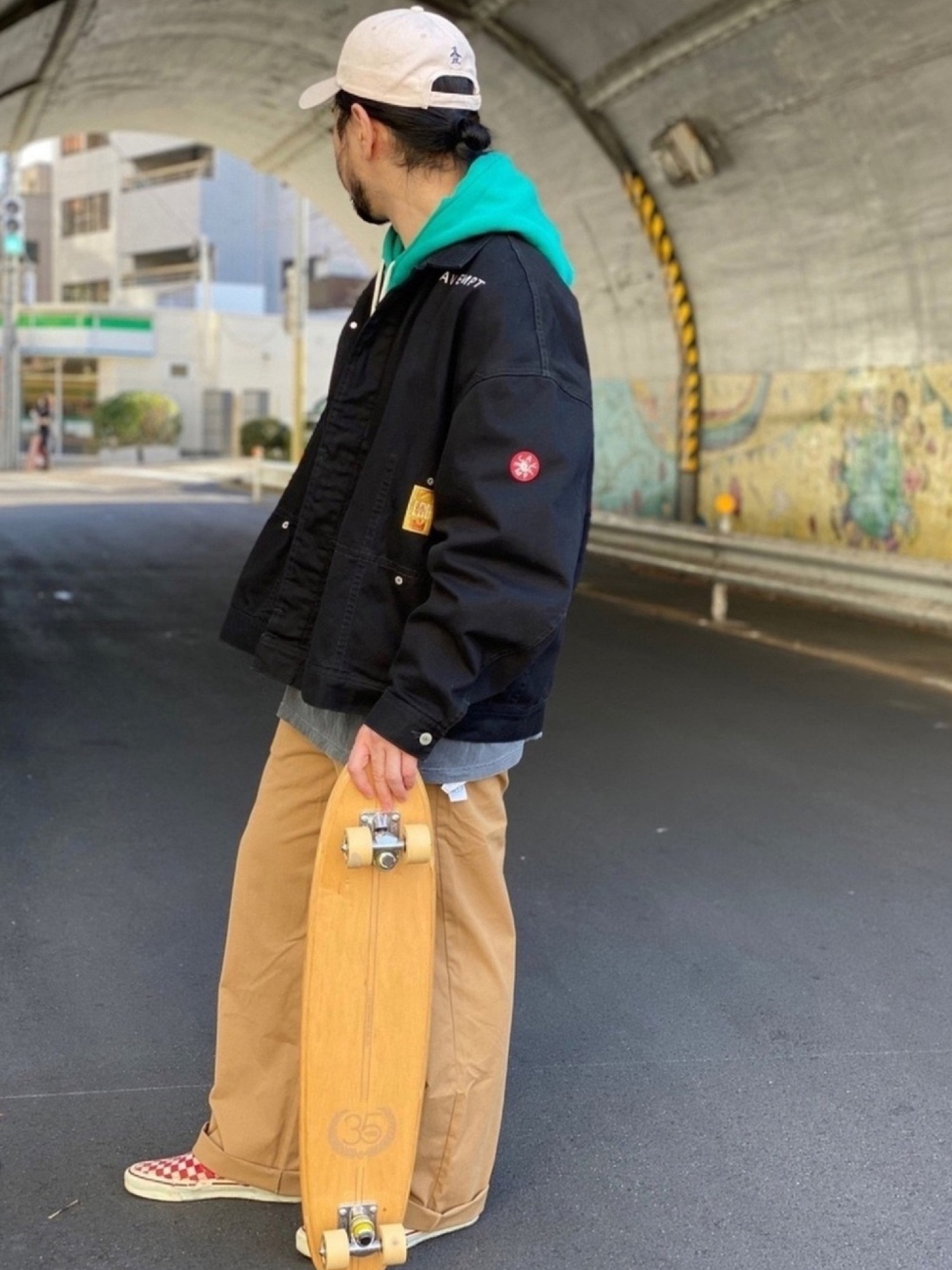 18ss c.e cavempt ブルゾンジャケット マルチカラー 　ストリート C.E（シーイー） ブルゾン アウター 「C.E / シーイー」cavempt