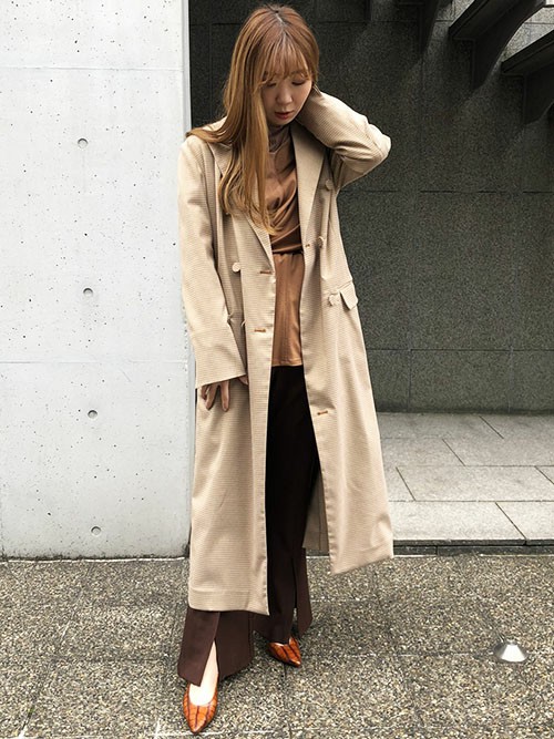 MAISON SPECIAL（メゾンスペシャル）の「チェックロングジャケット