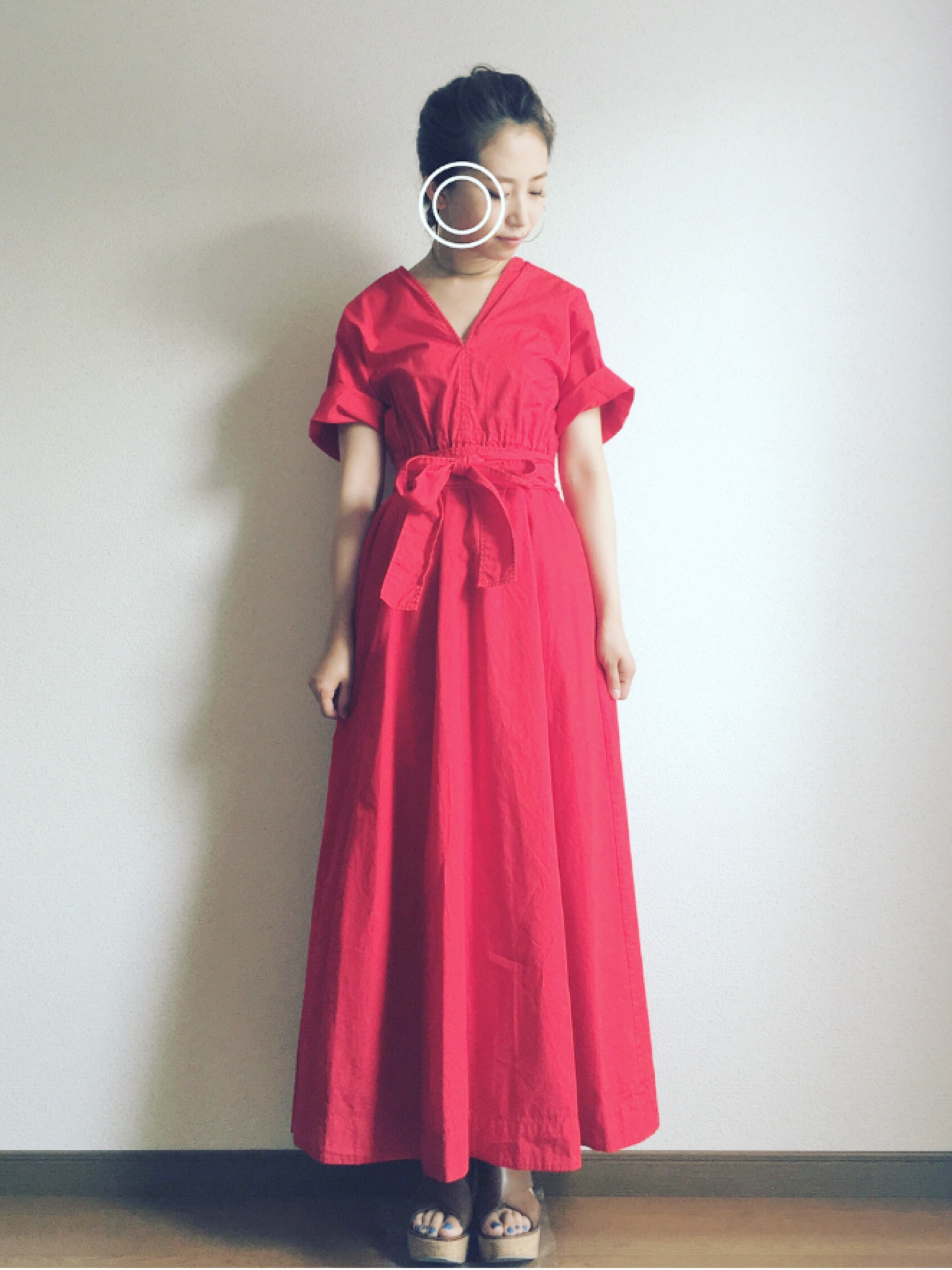 BED&BREAKFAST cotton broad dress ワンピース BED&BREAKFAST（ベットアンドブレックファスト）の「COTTON