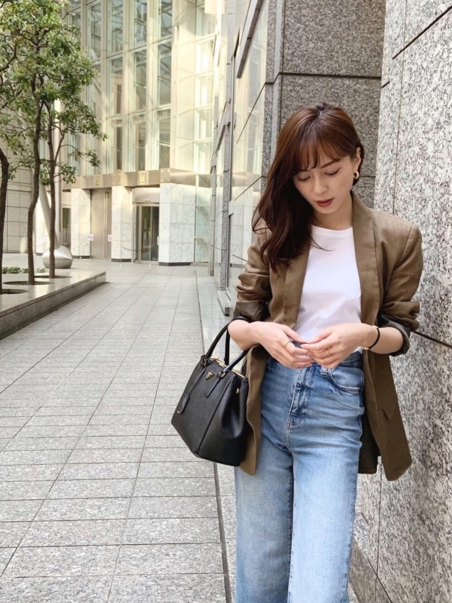 中村麻美｜ZARAのデニムパンツを使ったコーディネート - WEAR